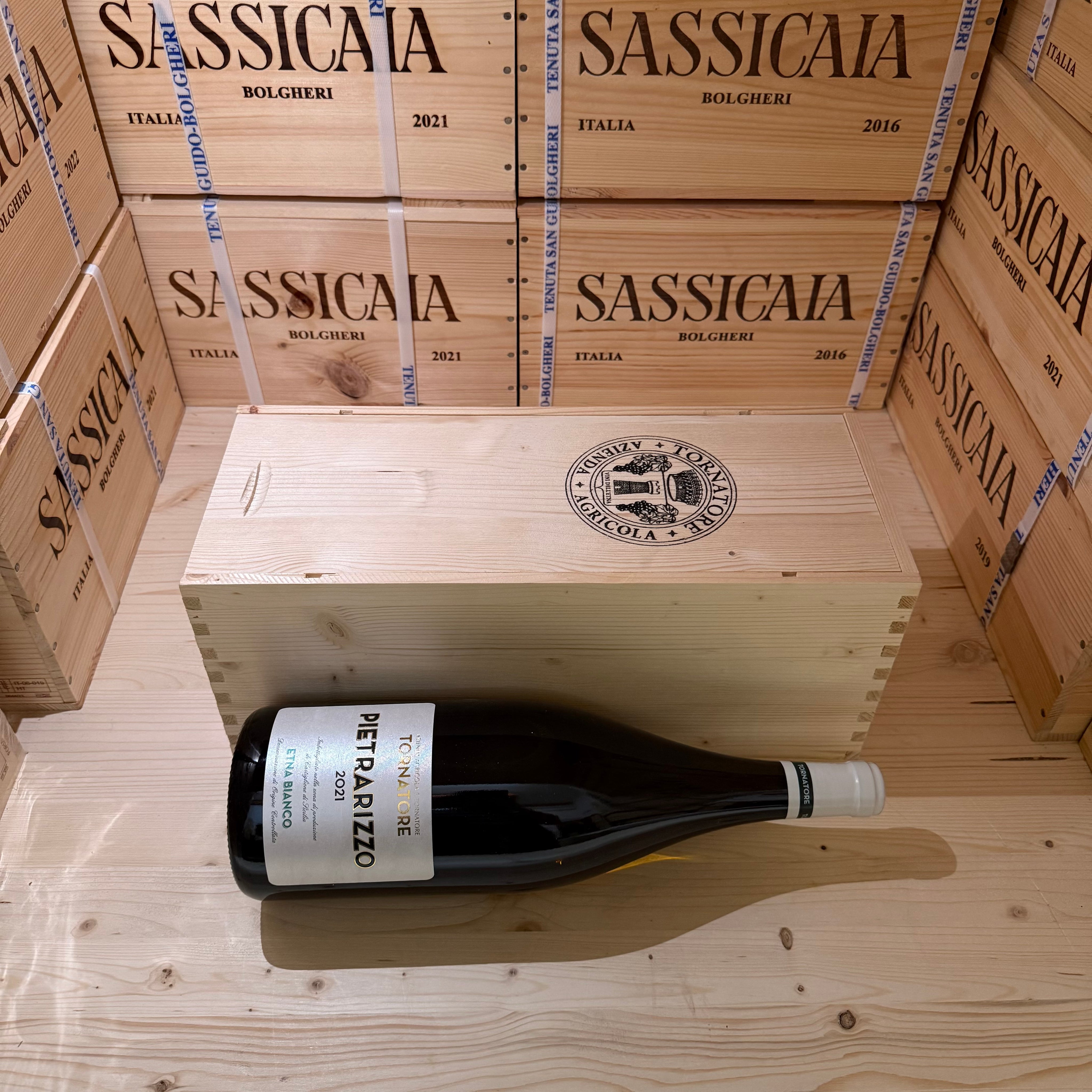 Etna Bianco DOC Pietrarizzo 2021 Magnum Tornatore - in Cassa Legno