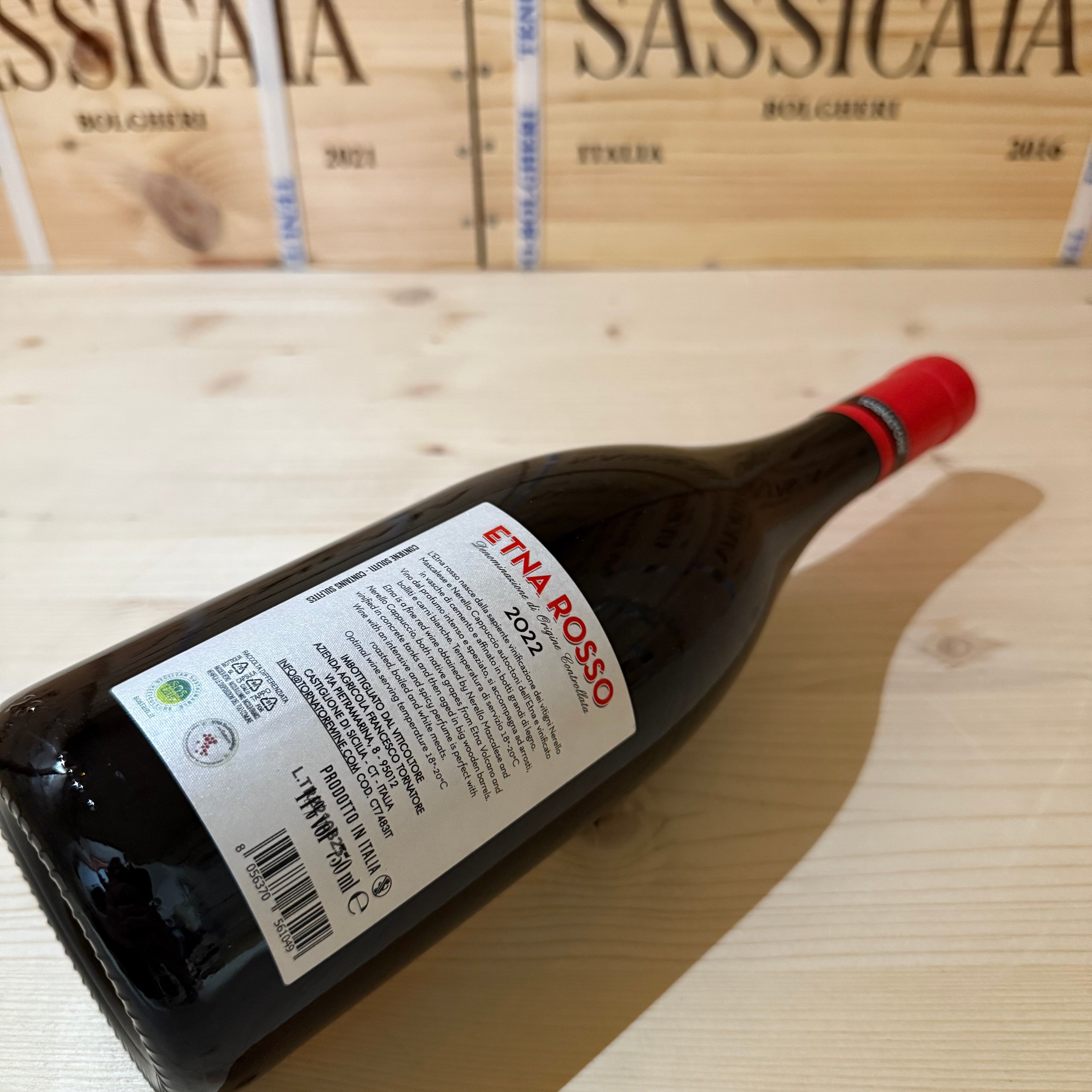 Etna Rosso DOC 2022 Tornatore