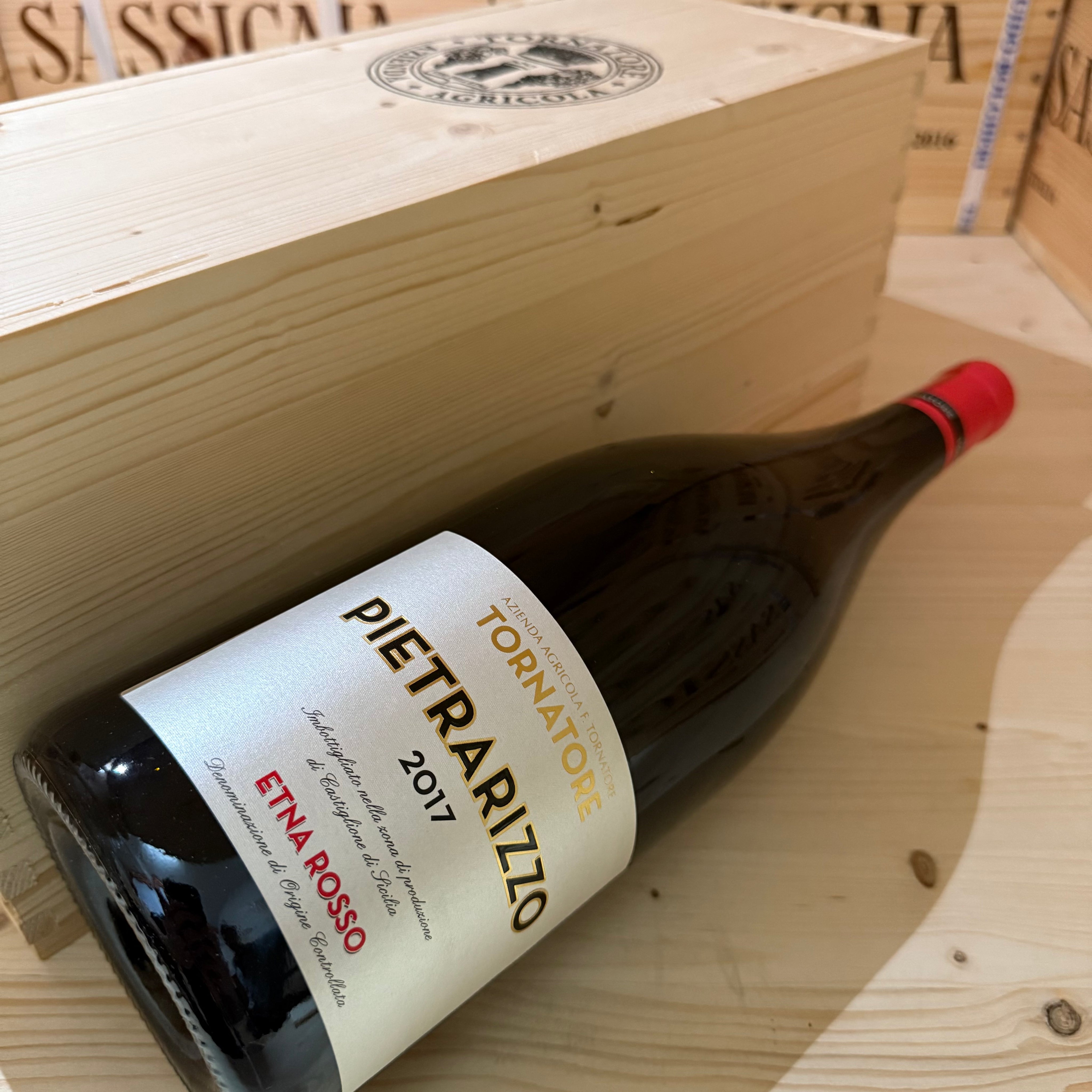 Etna Rosso DOC Pietrarizzo 2017 Magnum Tornatore - in Cassa Legno