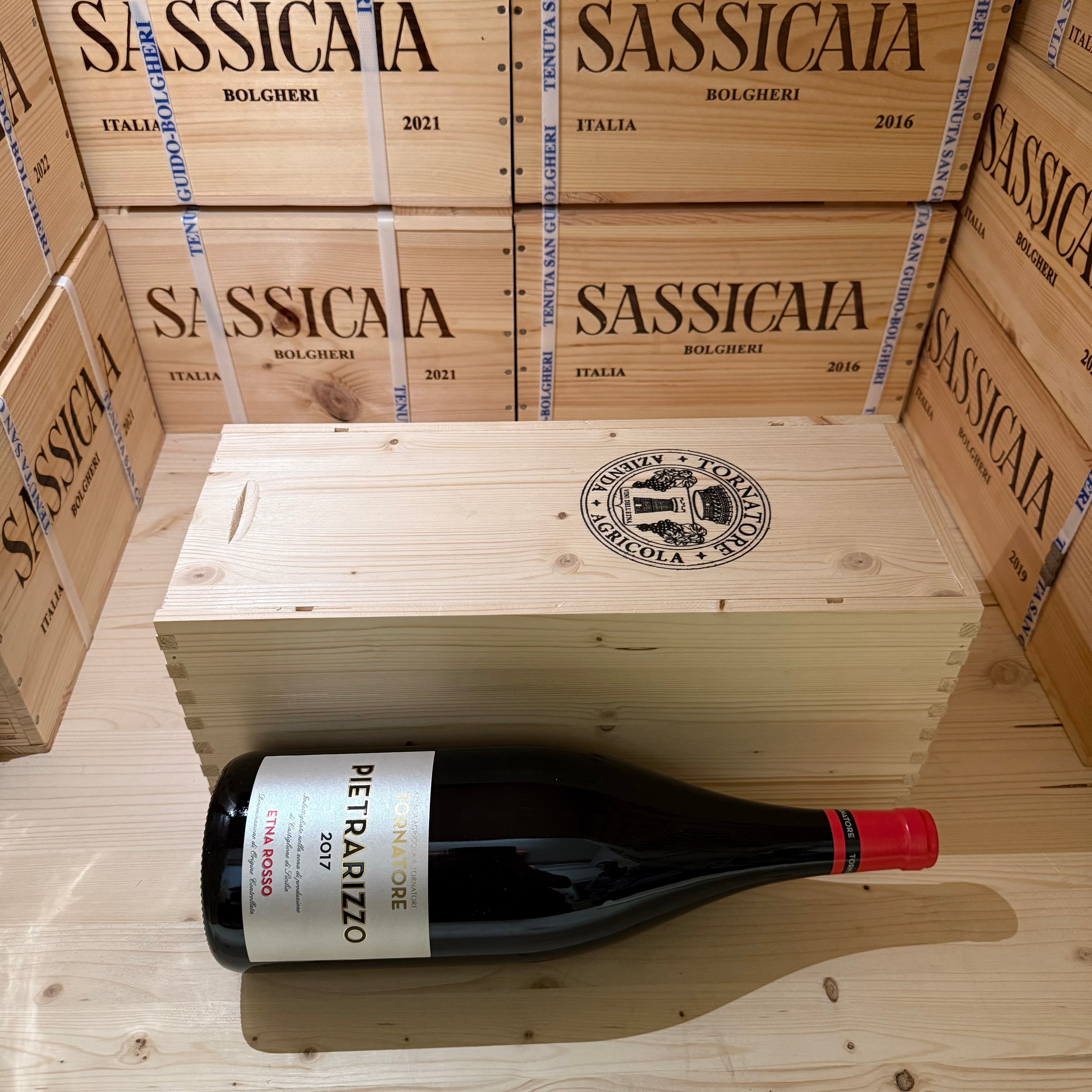 Etna Rosso DOC Pietrarizzo 2017 Magnum Tornatore - in Cassa Legno