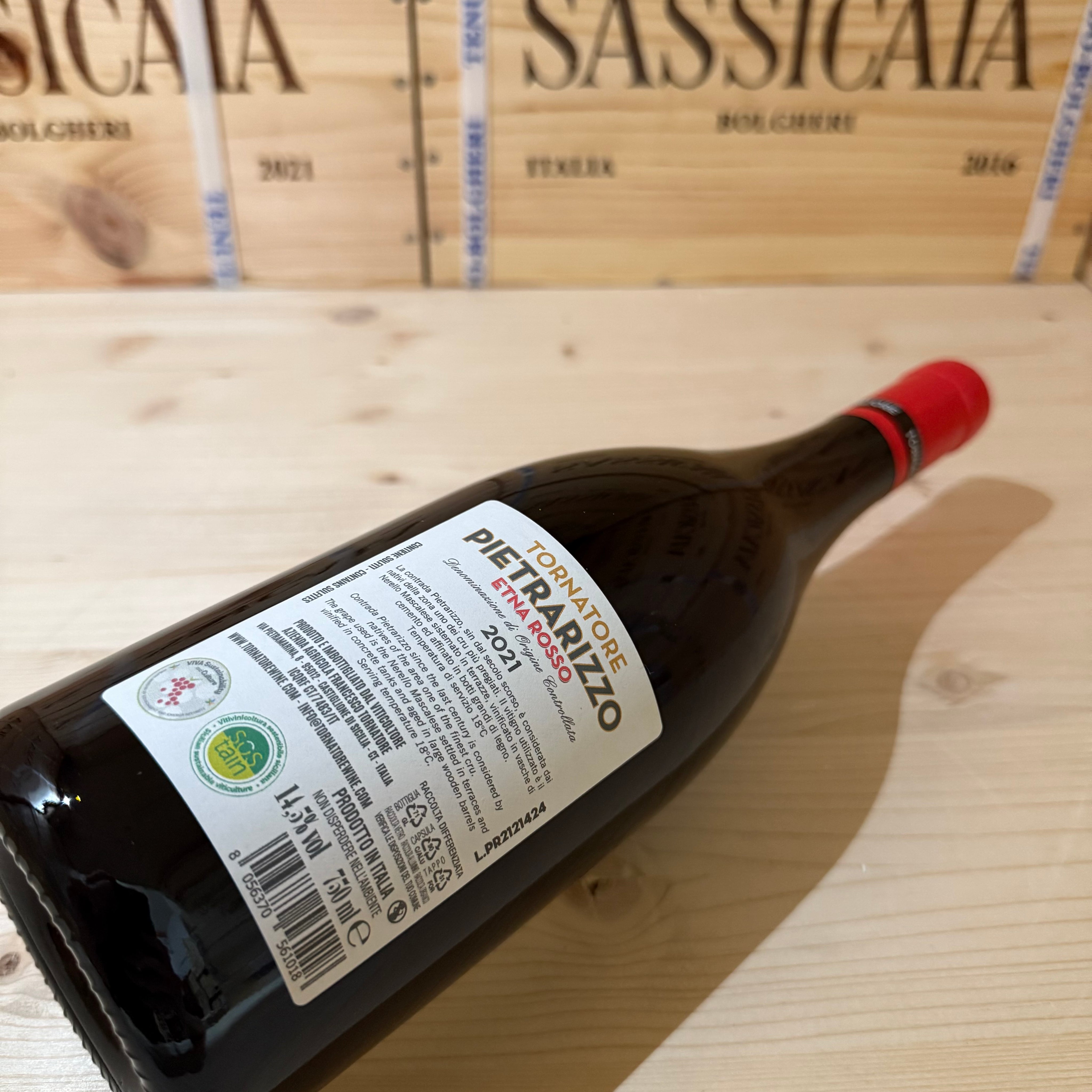 Etna Rosso DOC Pietrarizzo 2021 Tornatore