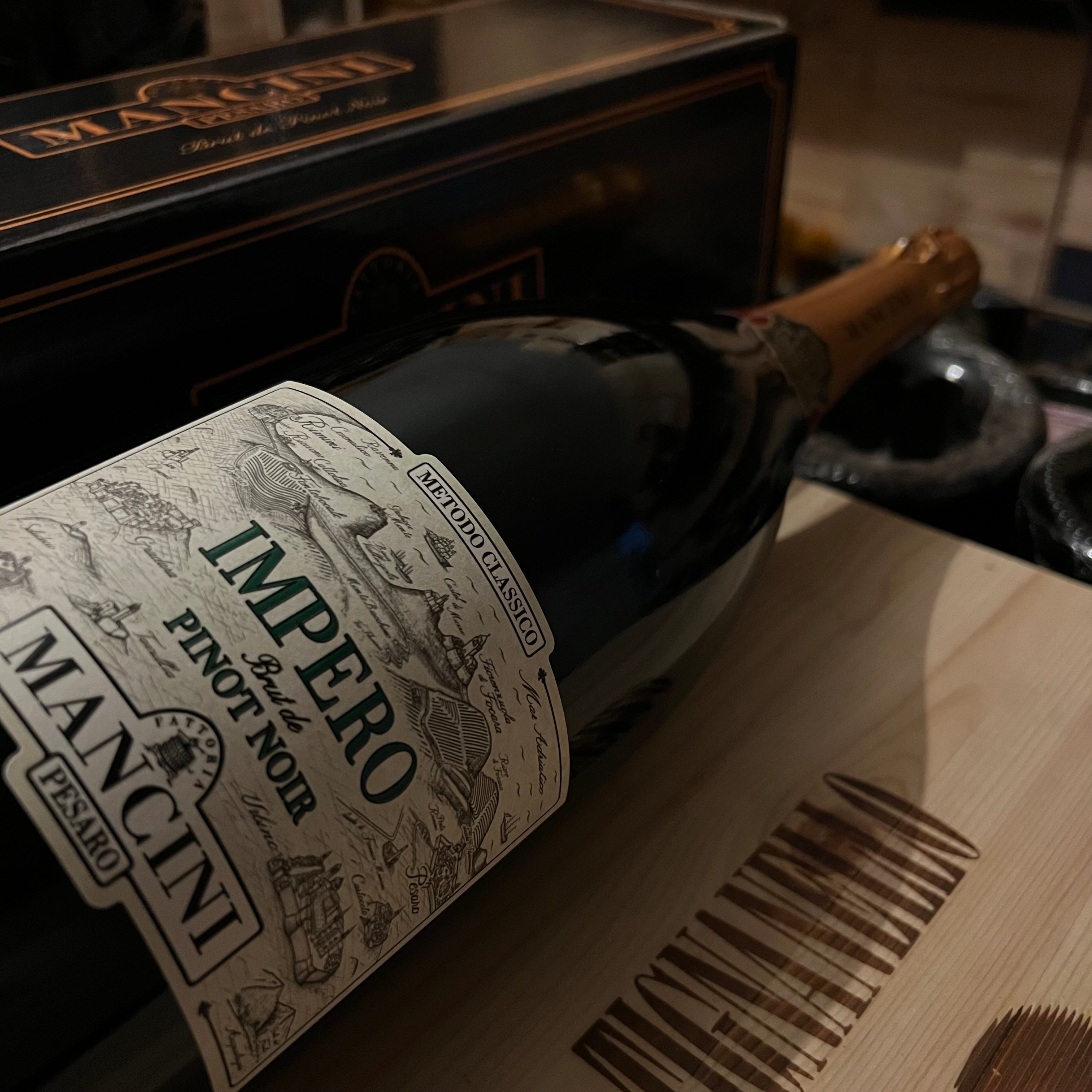 Fattoria Mancini Impero Brut Blanc de Pinot Noir Cuvee N. 5 Magnum