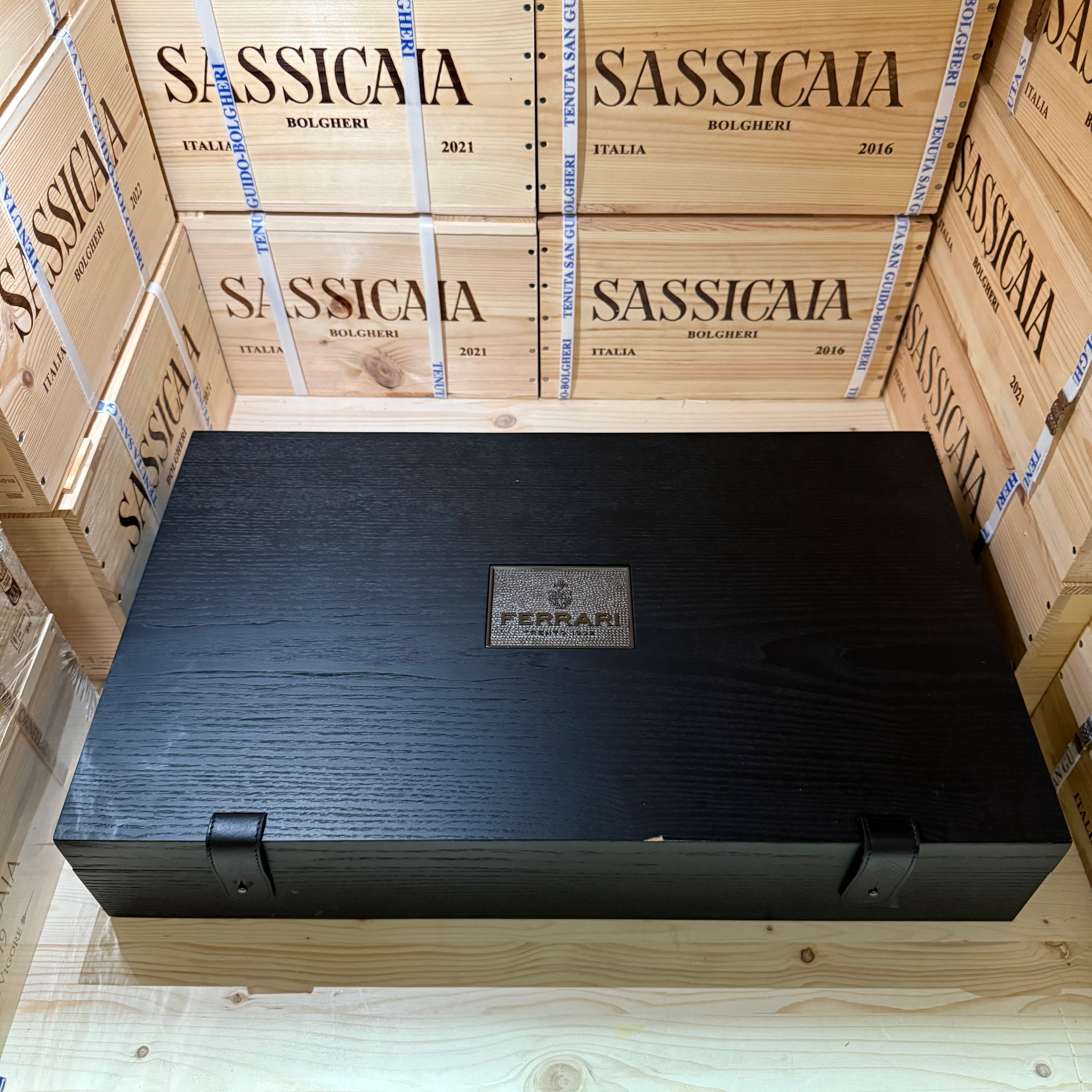 Ferrari Perlè Riserva 2002 - 2004 - 2006 Sboccatura Recente 2021 - Cassa Legno 6 Bottiglie