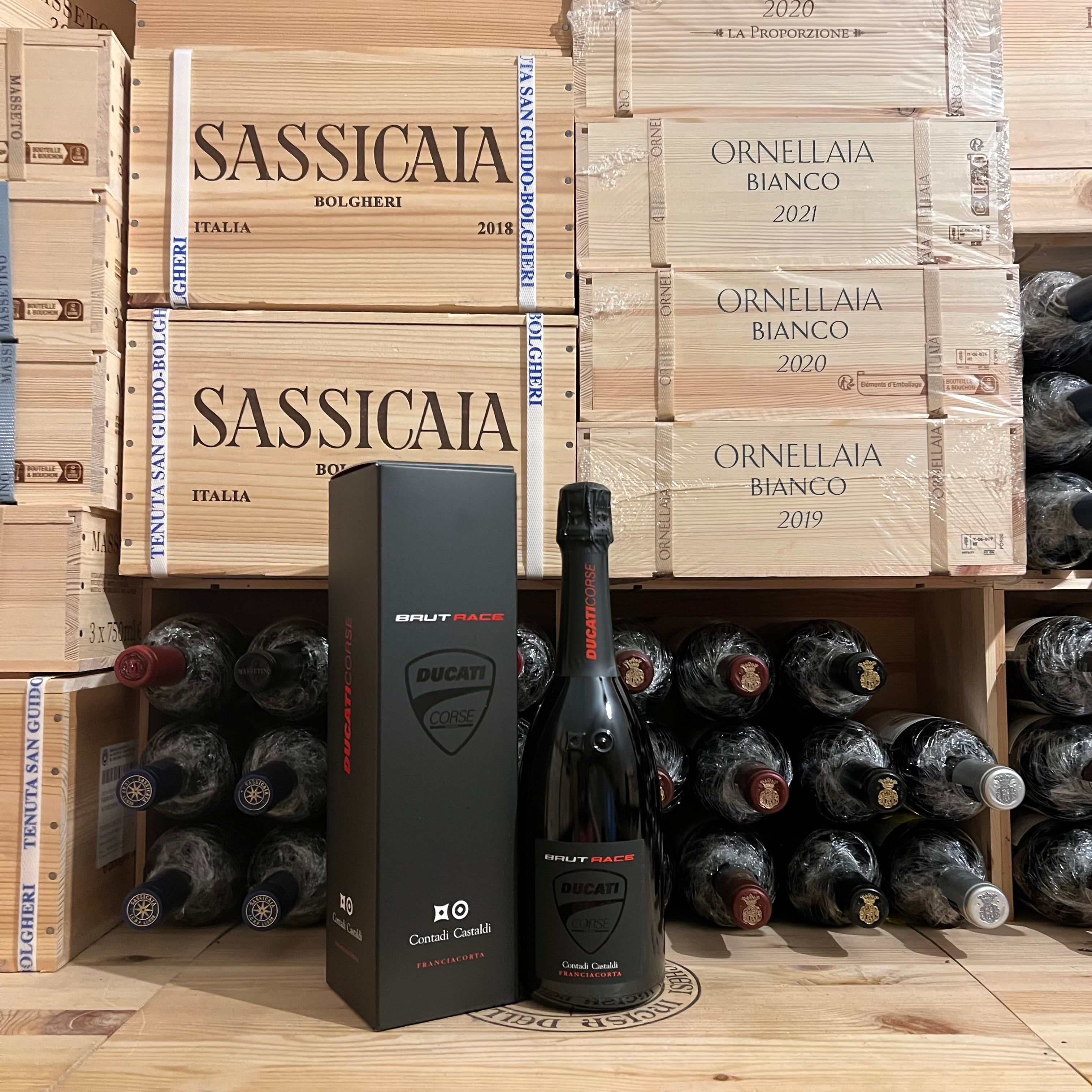 Franciacorta Brut Race Ducati Corse Contadi Castaldi Astucciato