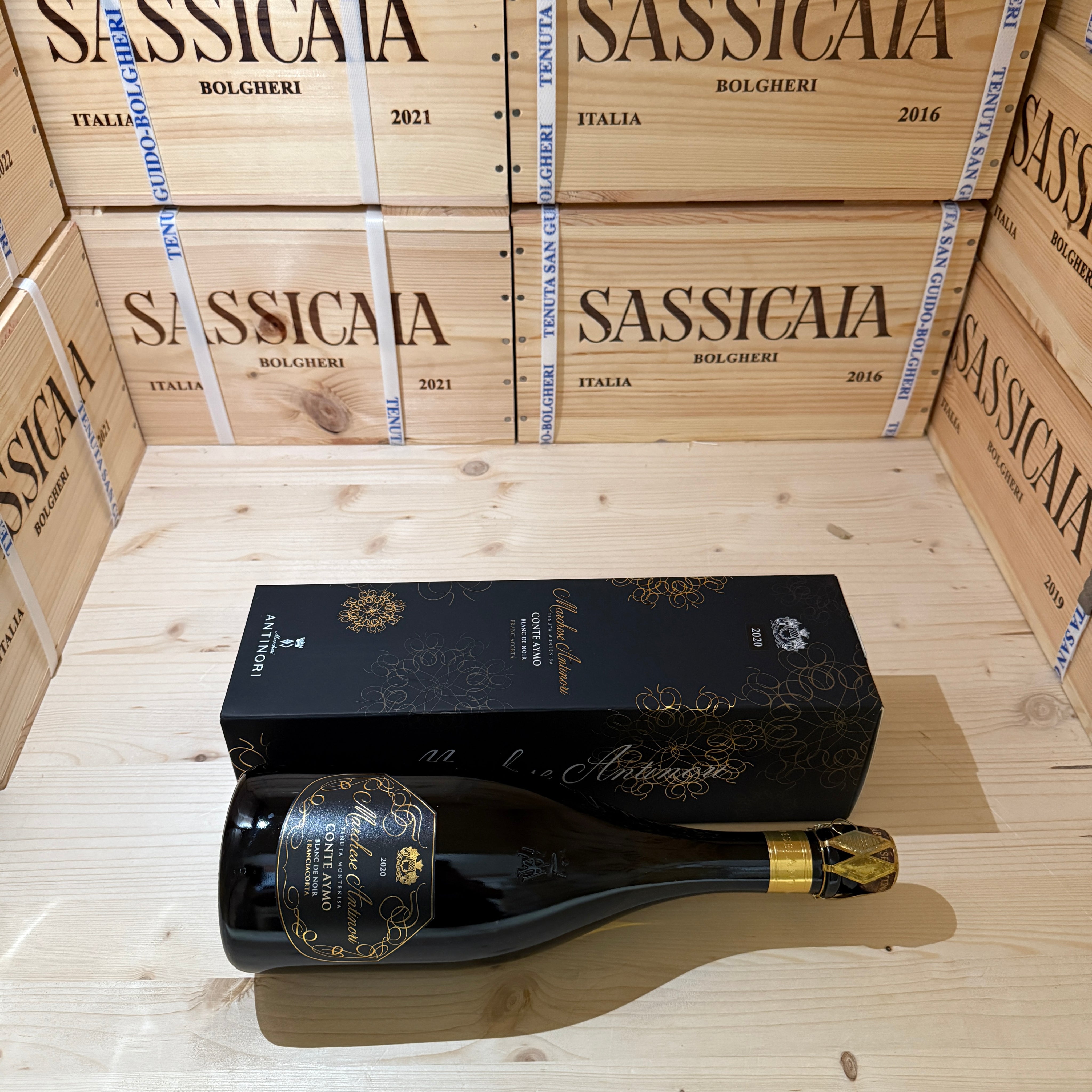 Franciacorta Conte Aymo 2020 Brut Blanc de Noirs Marchesi Antinori - Astucciato