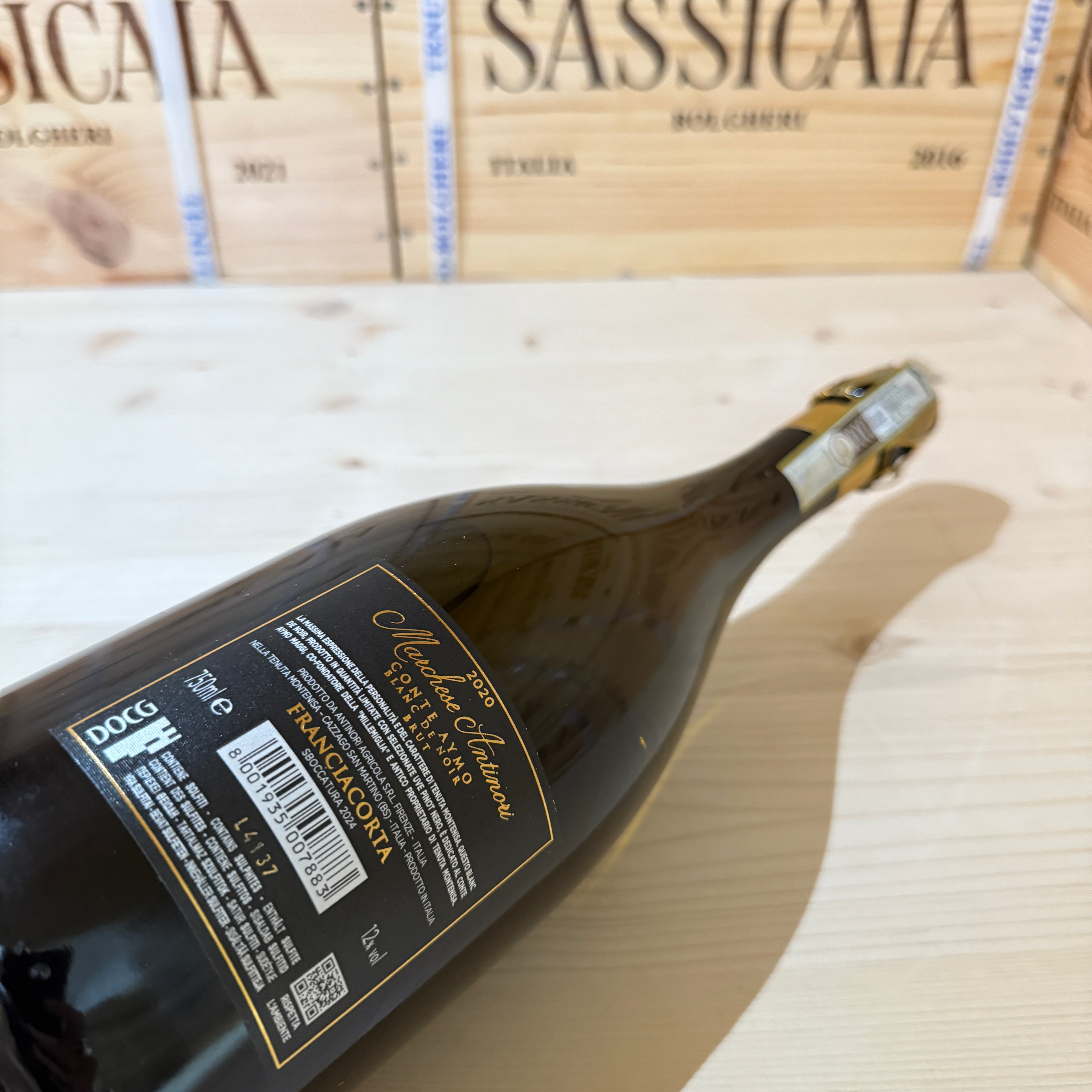 Franciacorta Conte Aymo 2020 Brut Blanc de Noirs Marchesi Antinori
