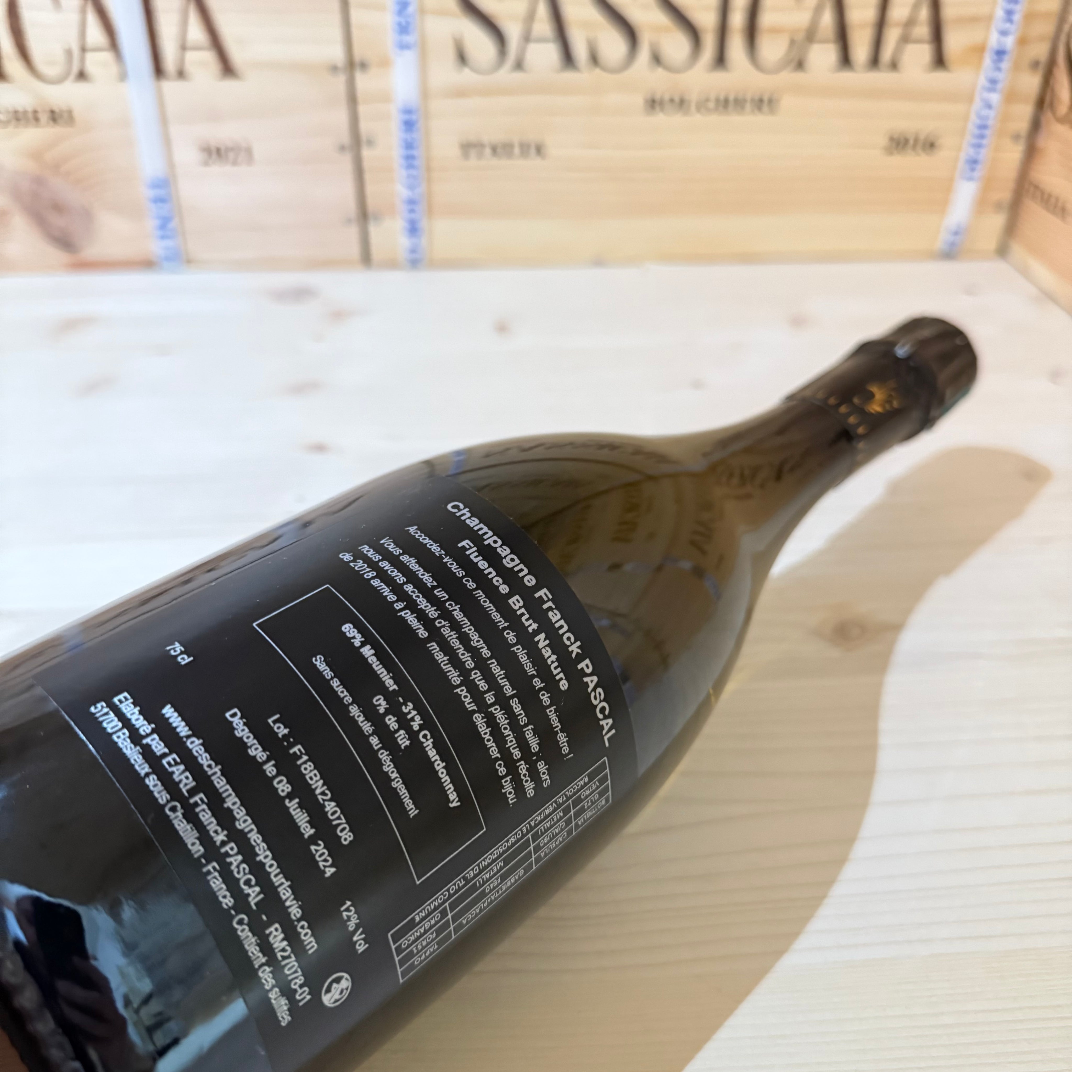 Franck Pascal Fluence Brut Nature