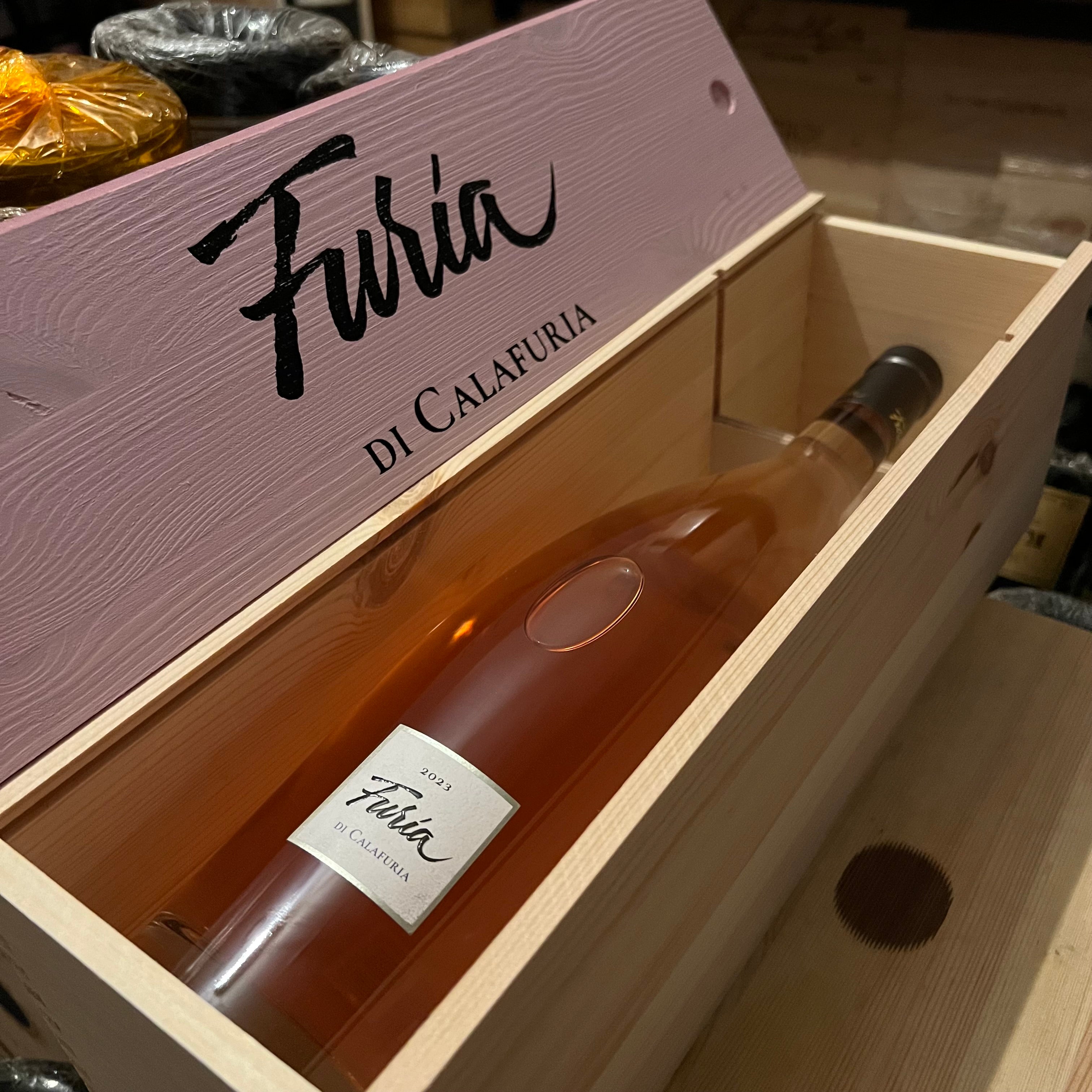 Furia di Calafuria 2023 Rosato IGT Salento Magnum in Cassa Legno Tormaresca Marchesi Antinori