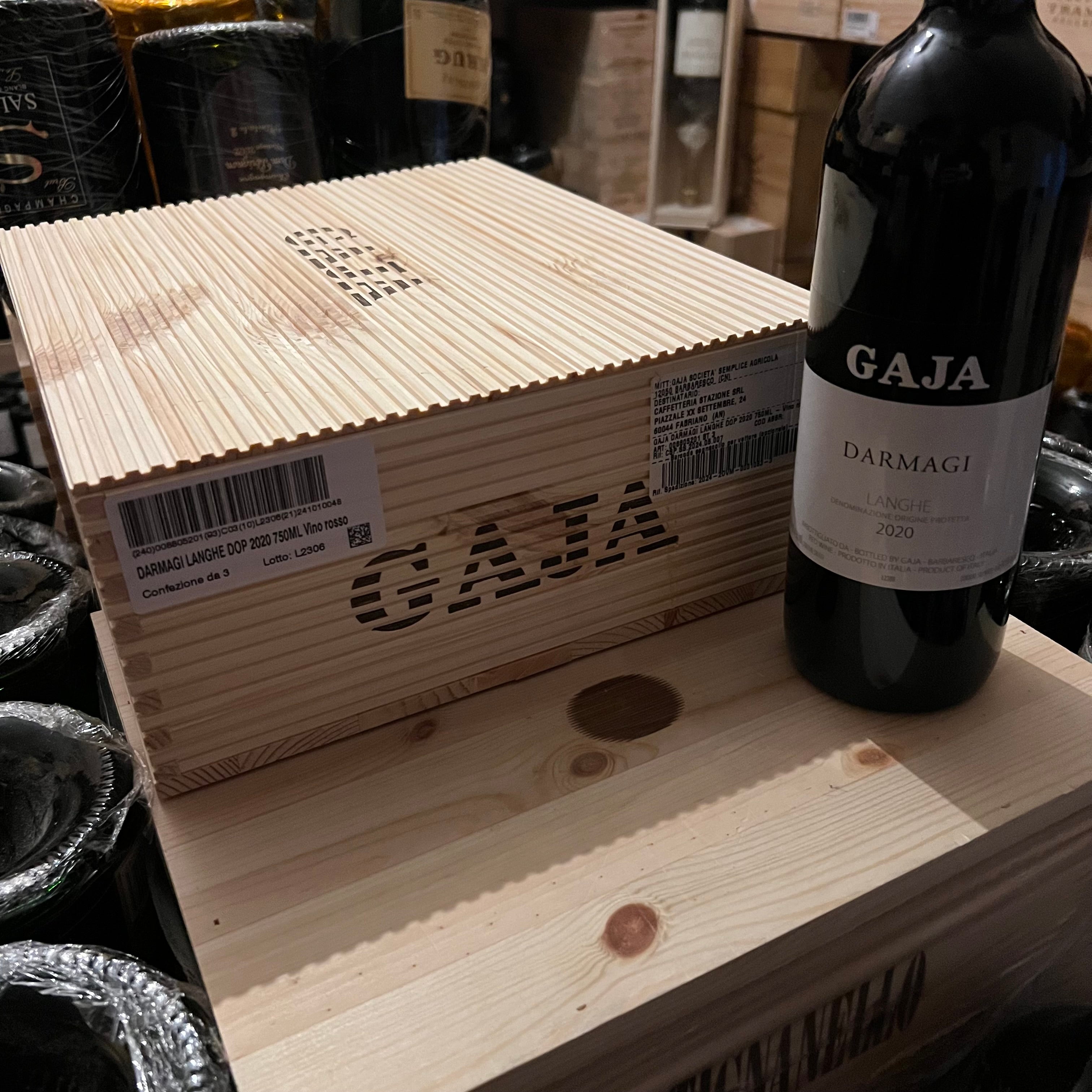 Gaja Darmagi 2020 Langhe Rosso DOP - Cassa Legno 3 Bottiglie
