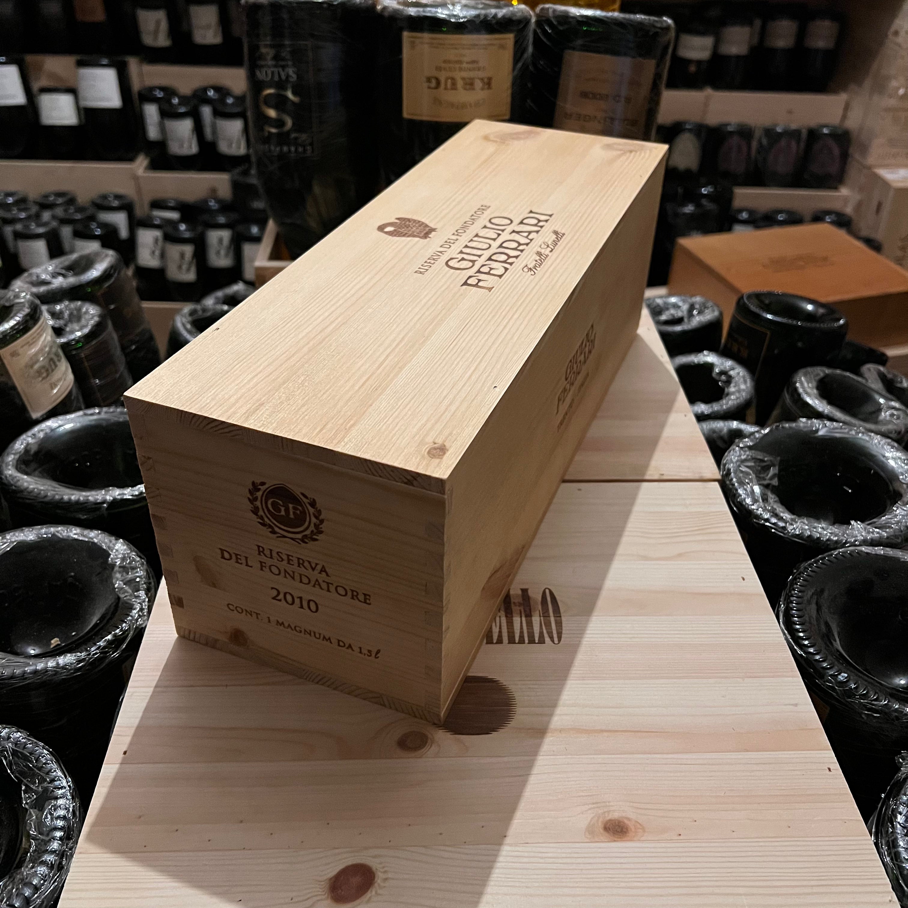 Giulio Ferrari 2010 Magnum in Cassa Legno