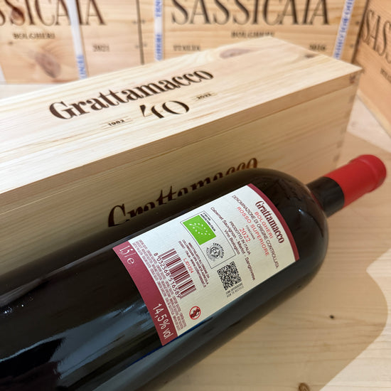 Grattamacco 2022 Magnum Bolgheri Rosso Superiore DOC ColleMassari - in Cassa Legno