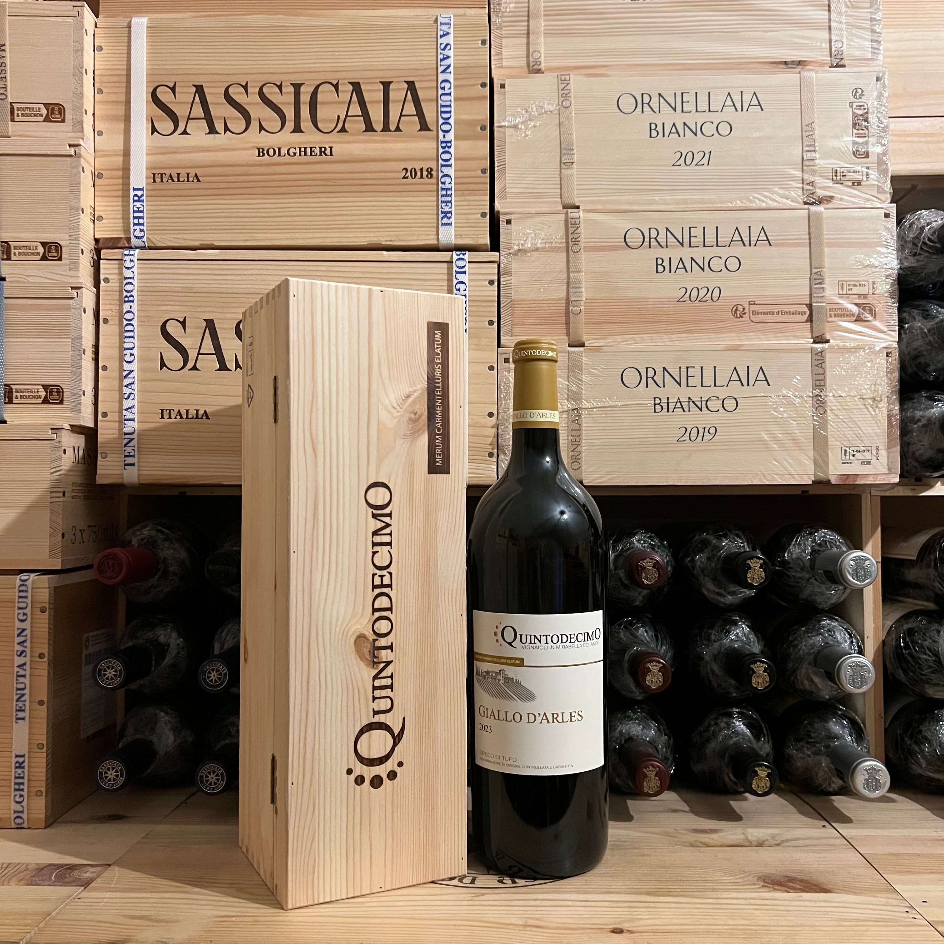 Greco di Tufo DOCG Giallo d’Arles 2023 Magnum Quintodecimo - in Cassa Legno