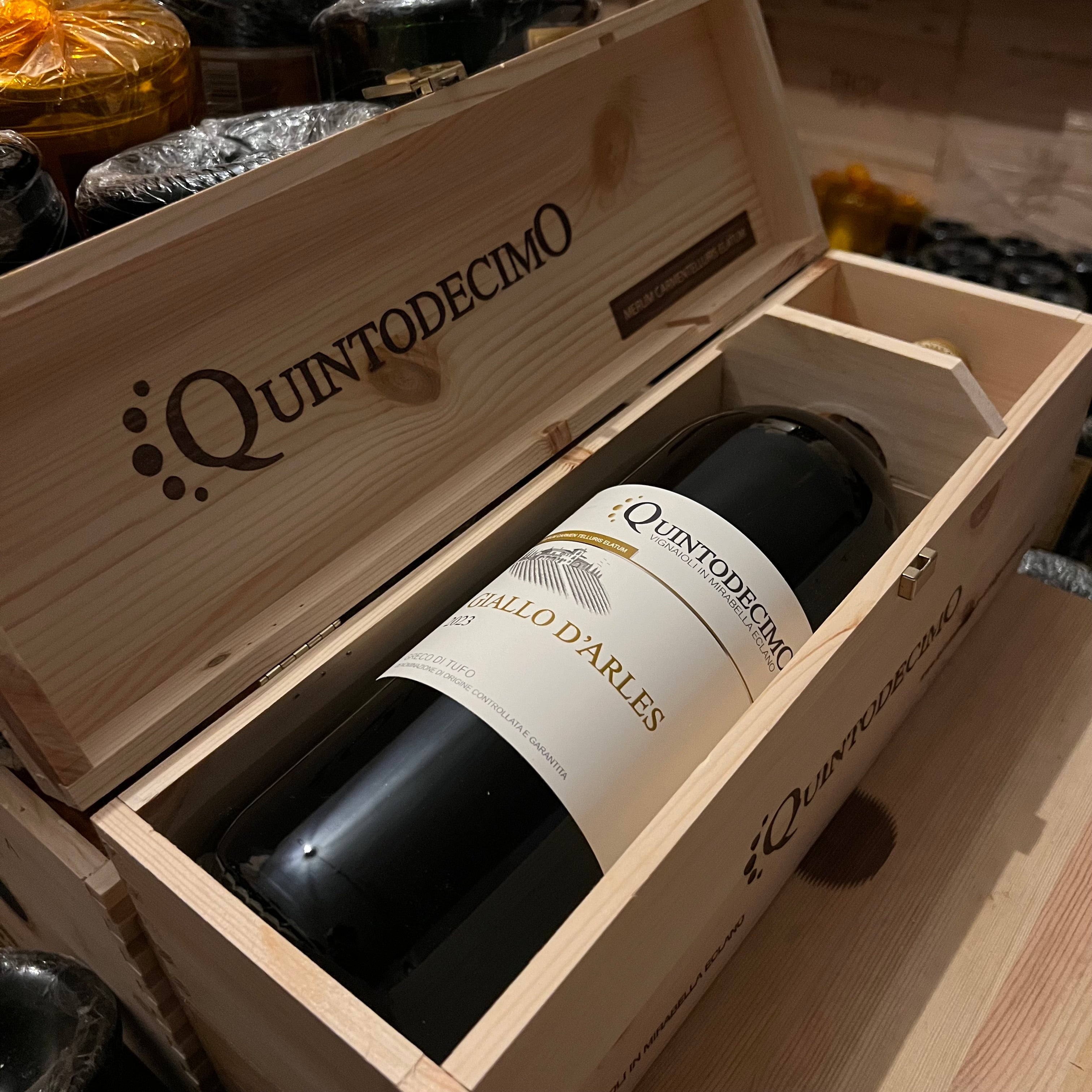 Greco di Tufo DOCG Giallo d’Arles 2023 Magnum Quintodecimo - in Cassa Legno