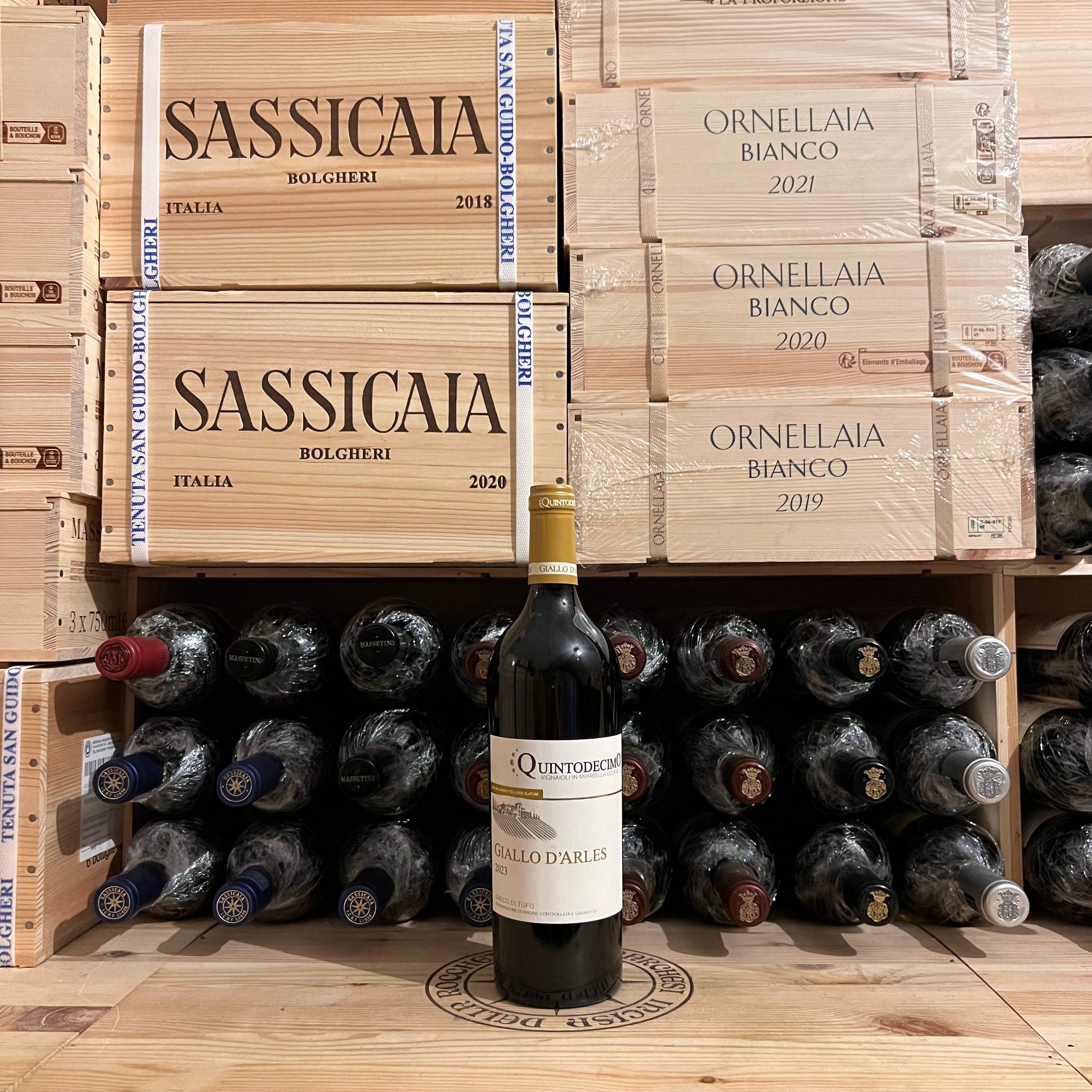 Greco di Tufo DOCG Giallo d’Arles 2023 Quintodecimo