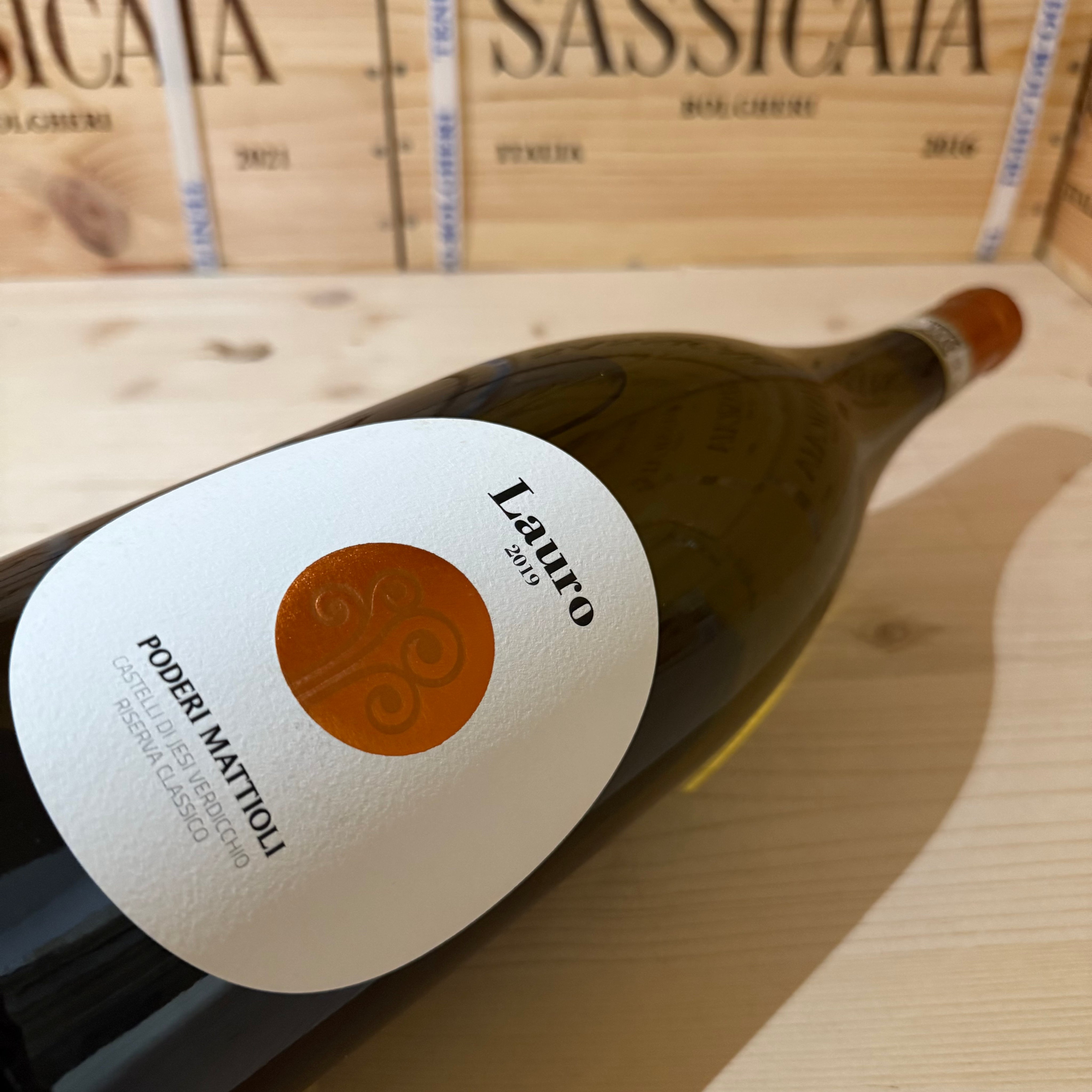 Lauro 2019 Magnum Poderi Mattioli Verdicchio dei Castelli di Jesi Riserva DOCG