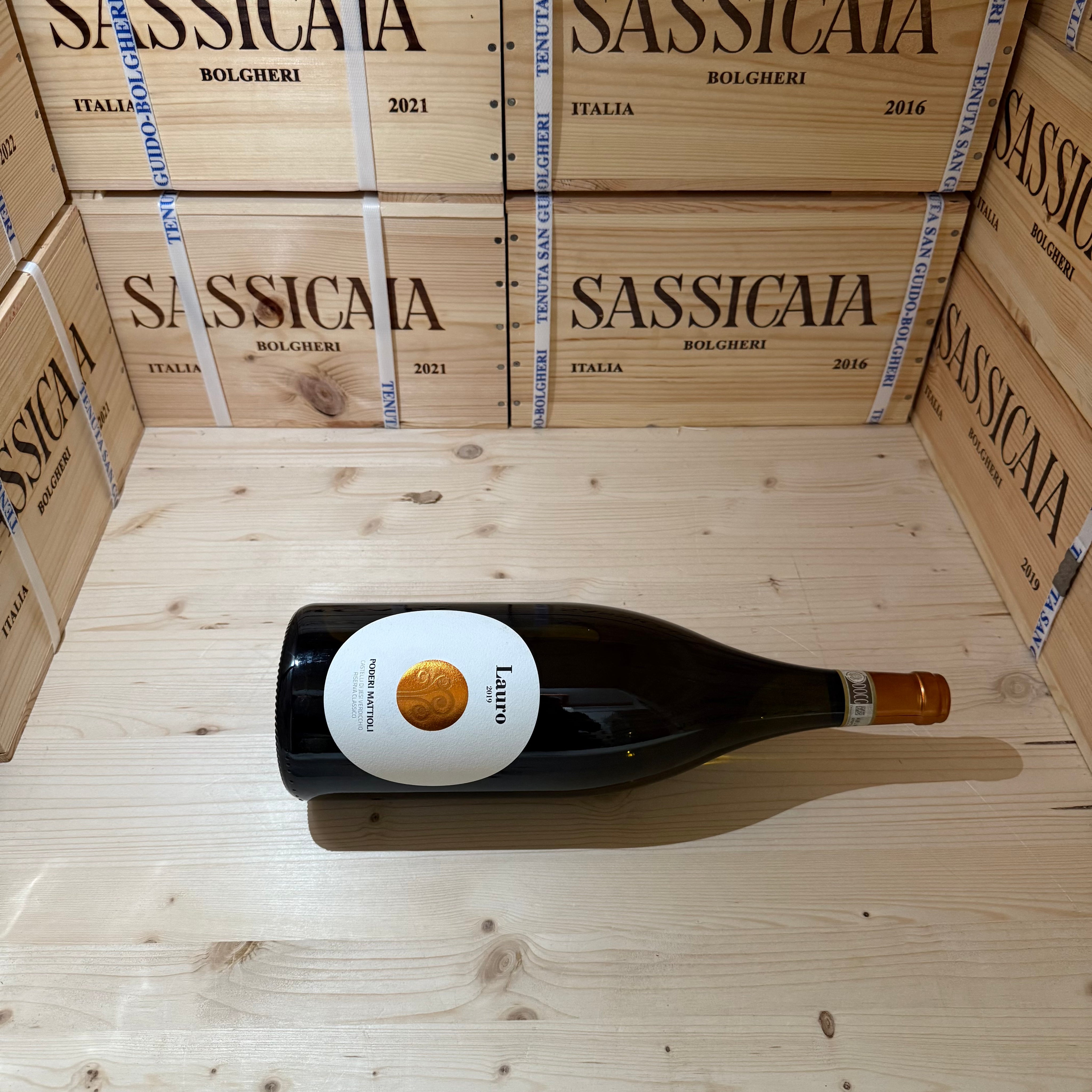 Lauro 2019 Magnum Poderi Mattioli Verdicchio dei Castelli di Jesi Riserva DOCG