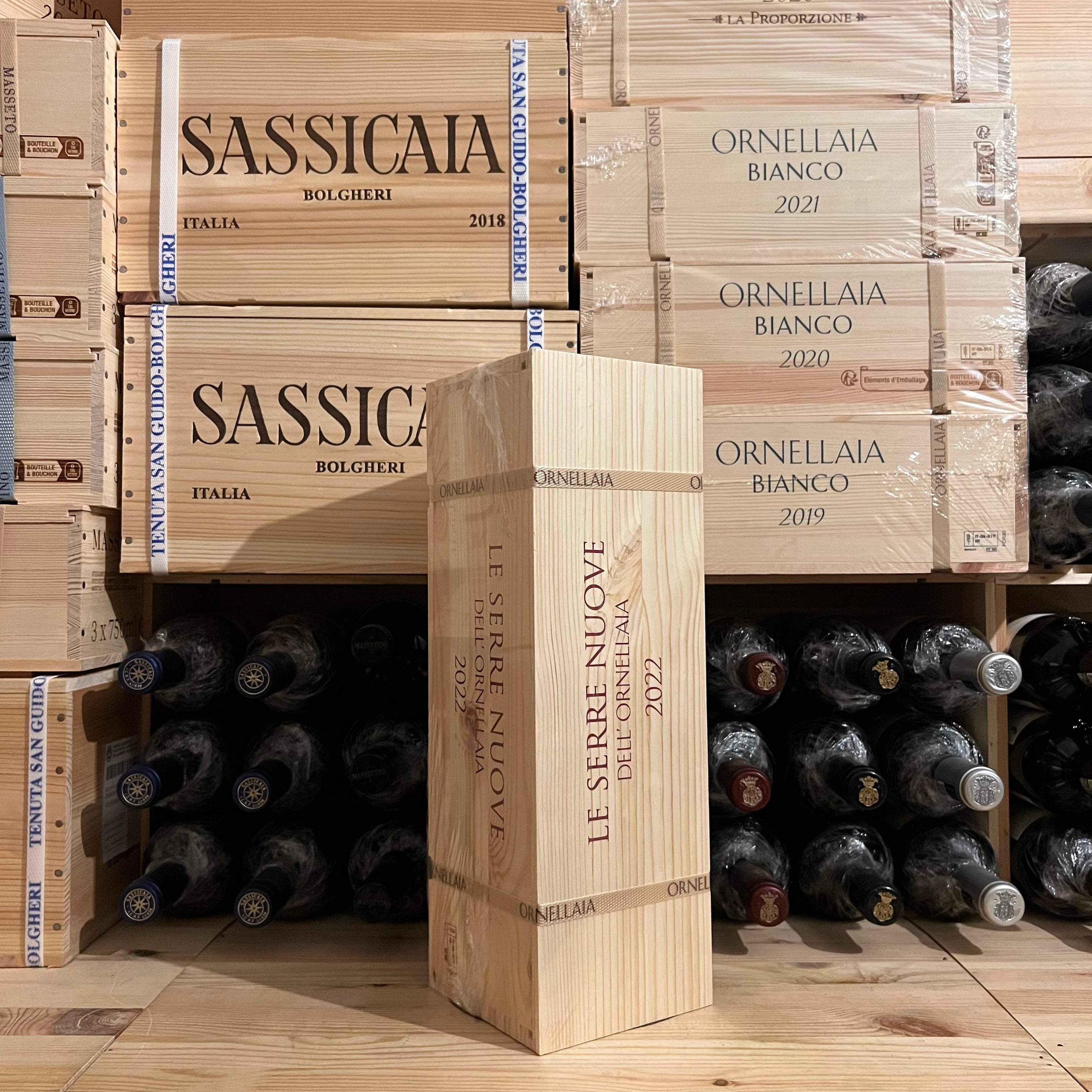 Le Serre Nuove dell'Ornellaia 2022 Magnum in Cassa Legno