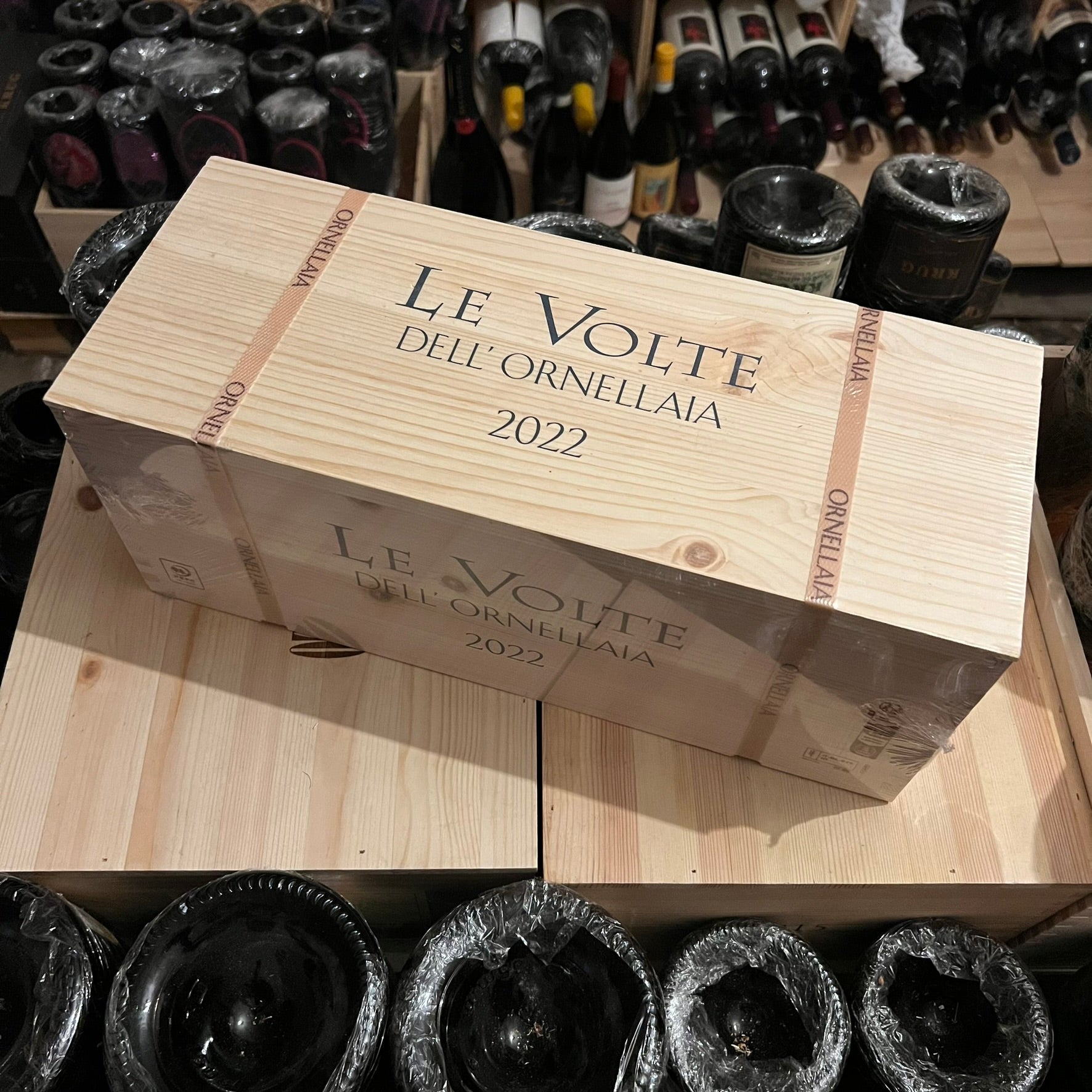 Le Volte dell'Ornellaia 2022 Jeroboam in Cassa Legno