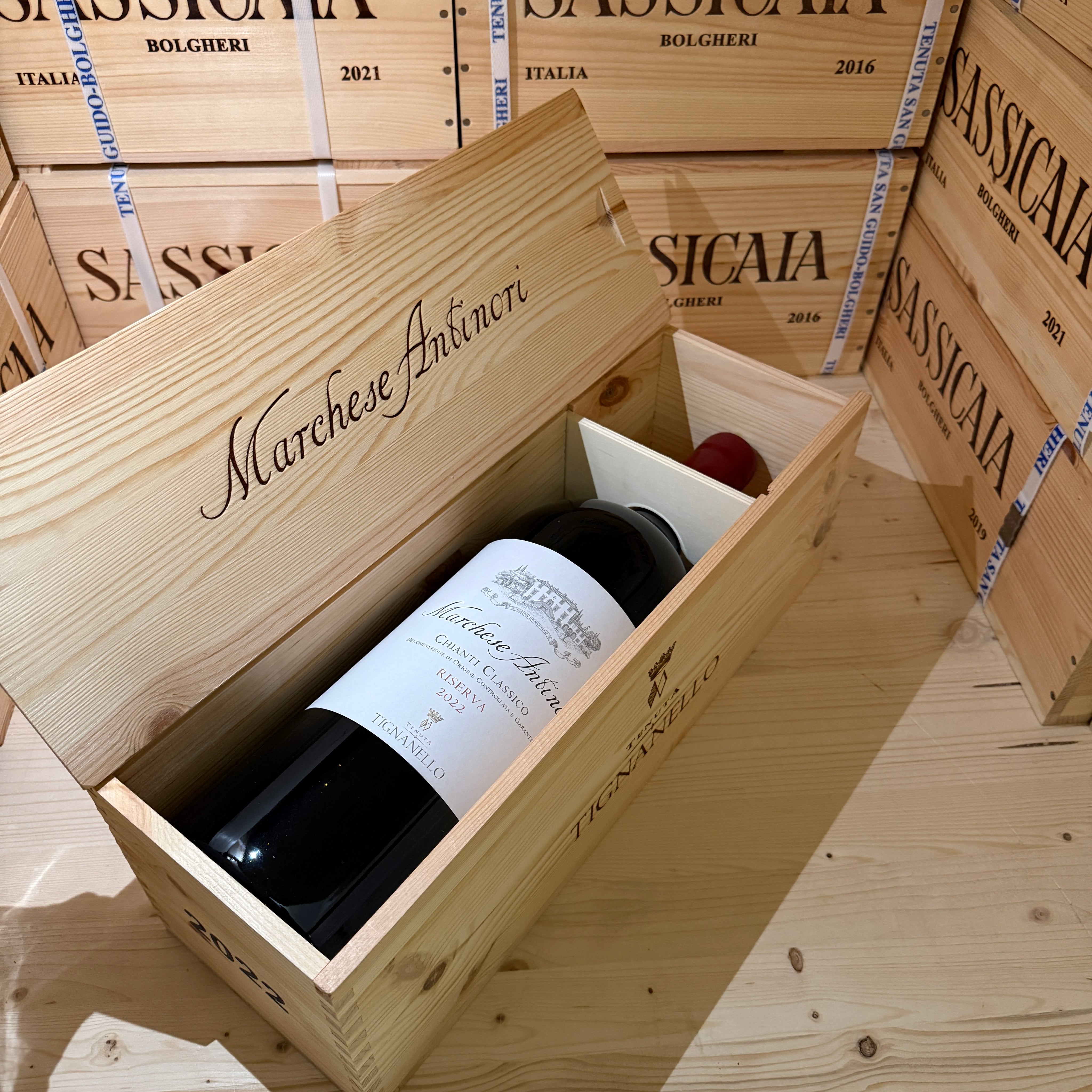 Marchese Antinori Chianti Classico DOCG Riserva 2022 Jeroboam Tenuta Tignanello - In Cassa Legno