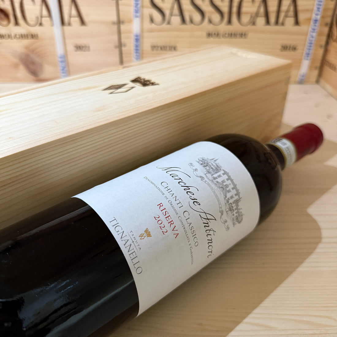 Marchese Antinori Chianti Classico DOCG Riserva 2022 Tenuta Tignanello - in Cassa Legno