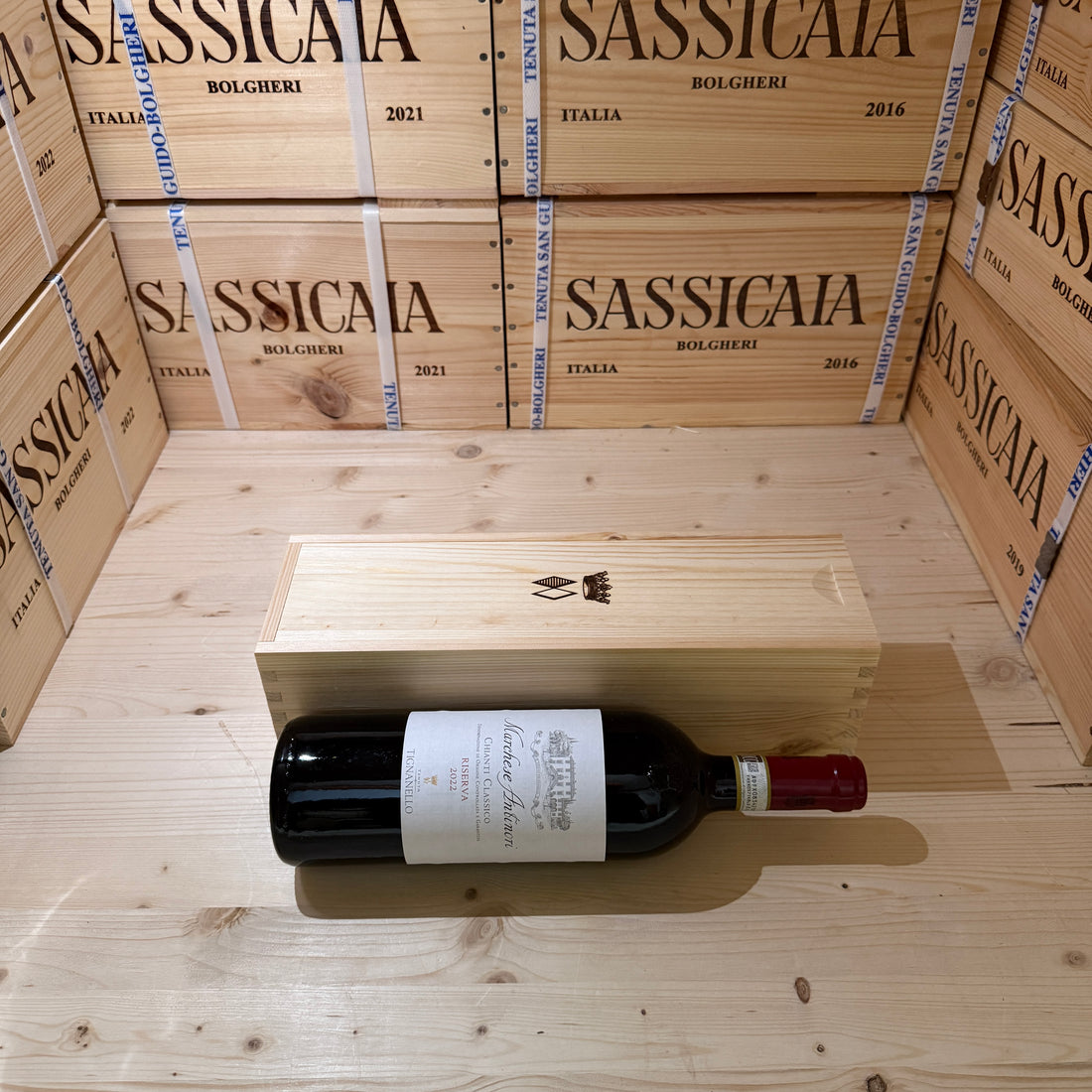 Marchese Antinori Chianti Classico DOCG Riserva 2022 Tenuta Tignanello - in Cassa Legno