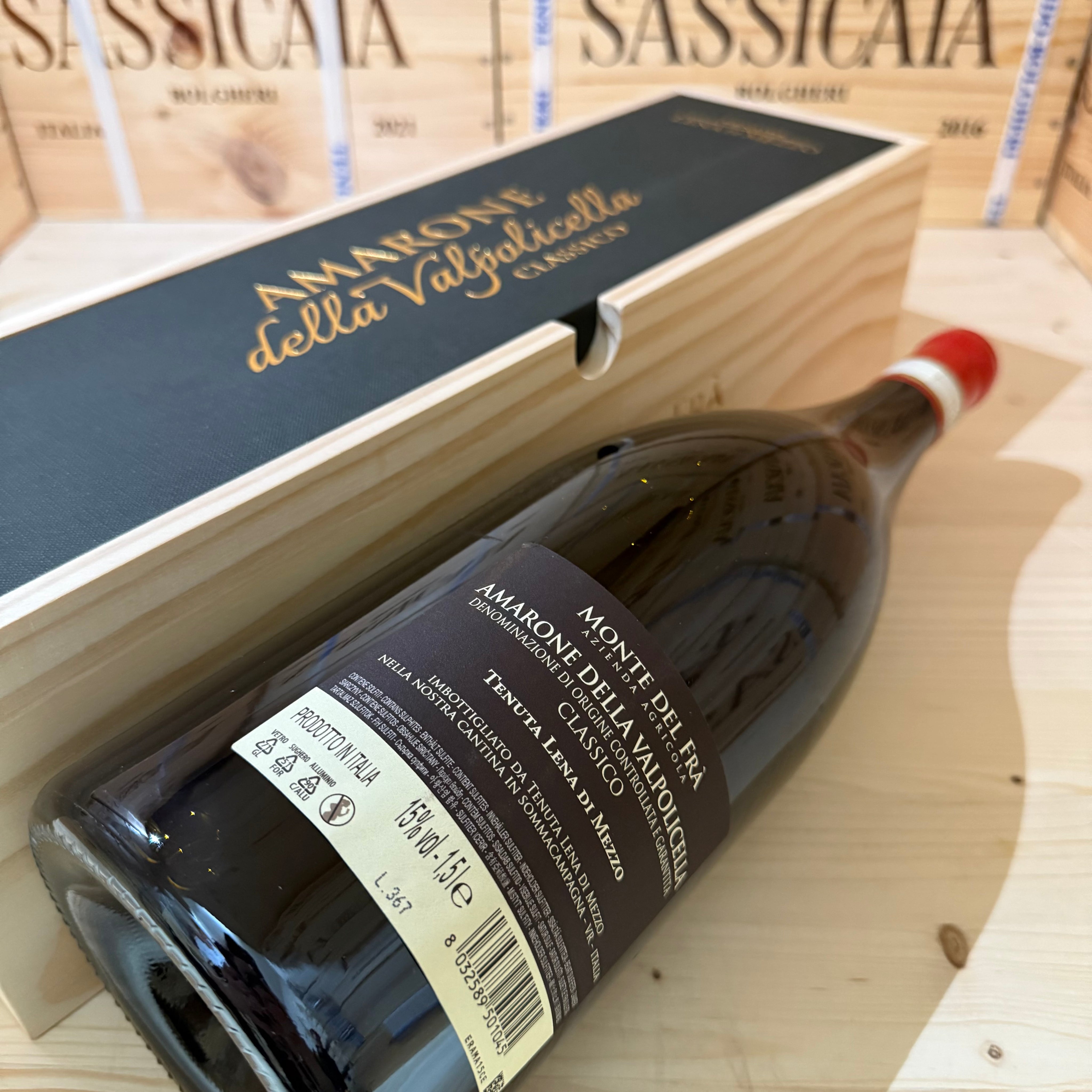 Monte del Fra Tenuta Lena di Mezzo 2019 Magnum Amarone della Valpolicella Classico DOCG - in Cassa Legno