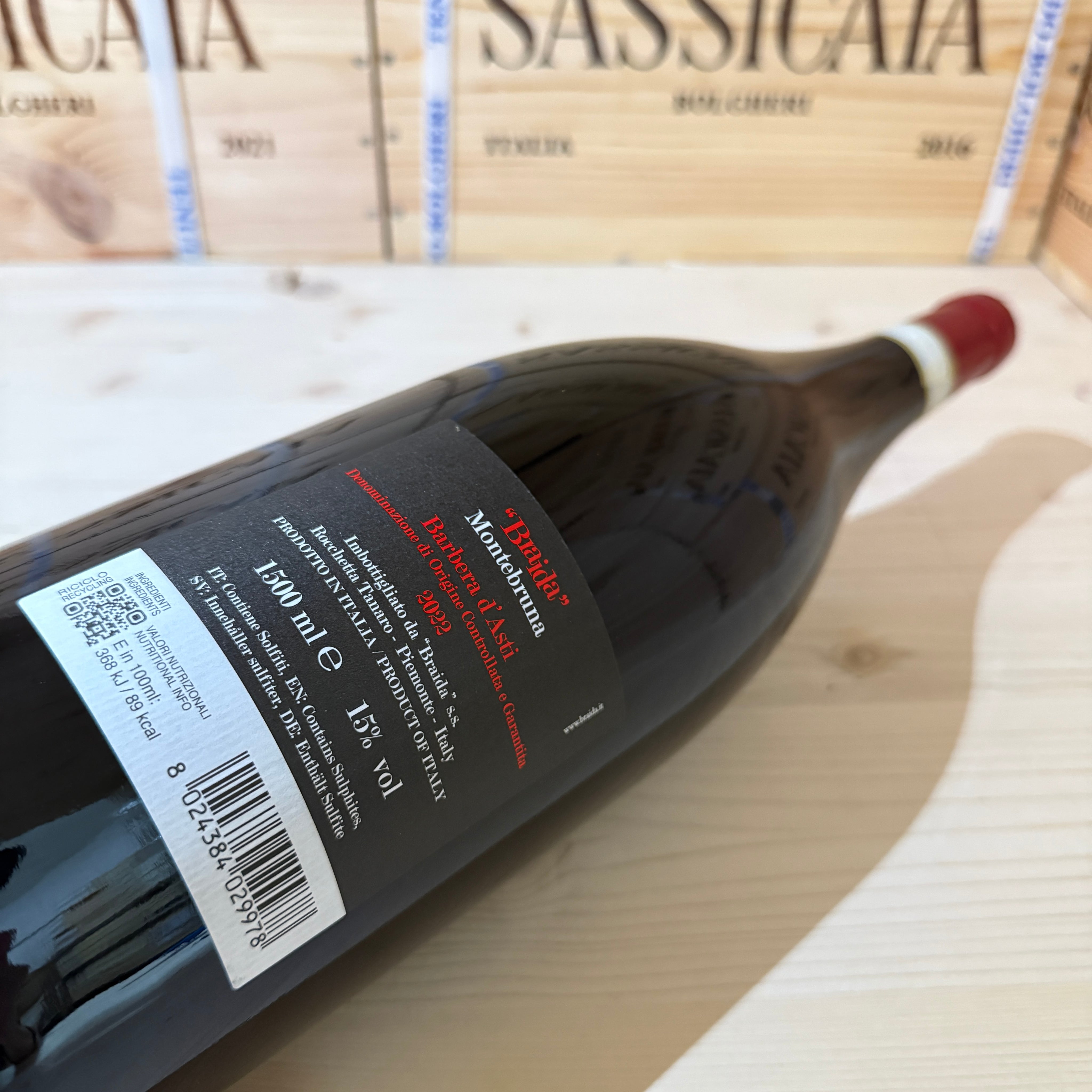 Montebruna 2022 Magnum Barbera d'Asti DOCG Braida