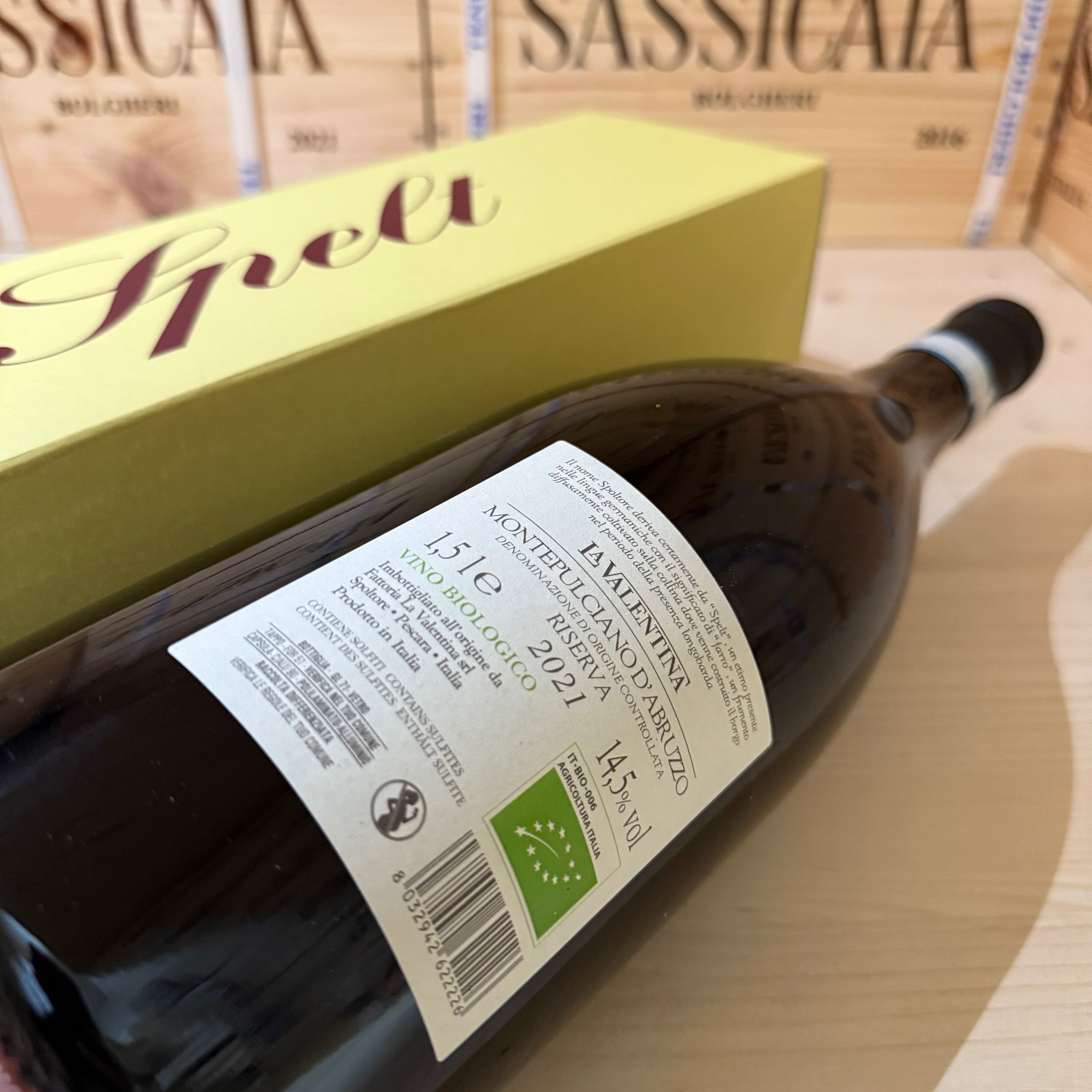 Montepulciano d'Abruzzo Riserva 2021 Spelt Magnum La Valentina