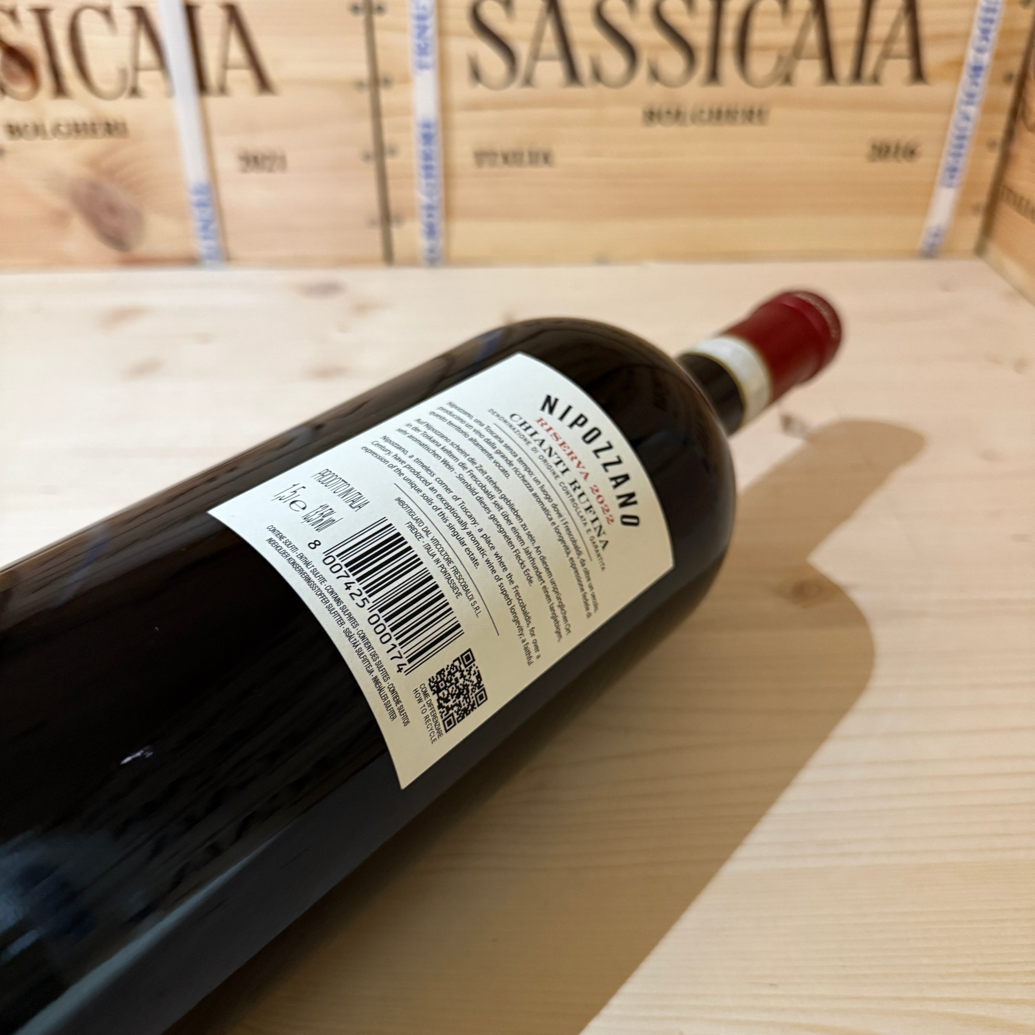 Nipozzano Riserva 2022 Magnum Chianti Rufina Riserva DOCG Marchesi Frescobaldi