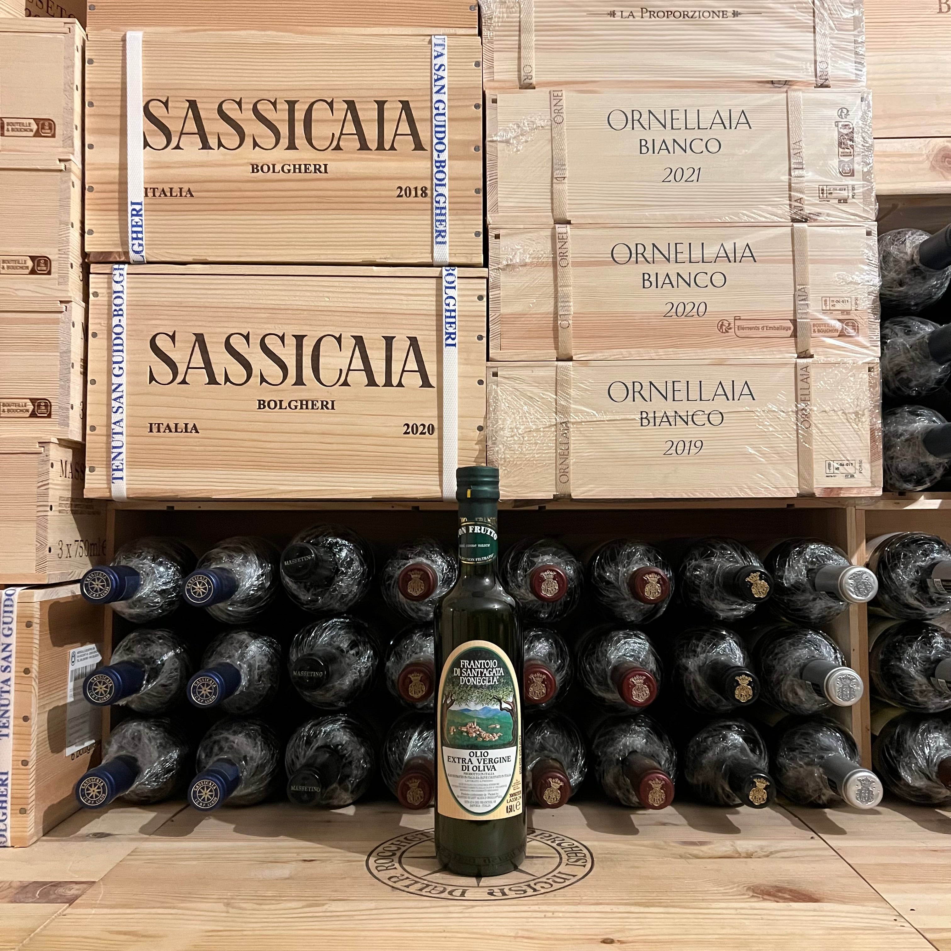 Olio Extravergine di Oliva Buon Frutto Biologico Frantoio Sant'Agata D'Oneglia - 500ml