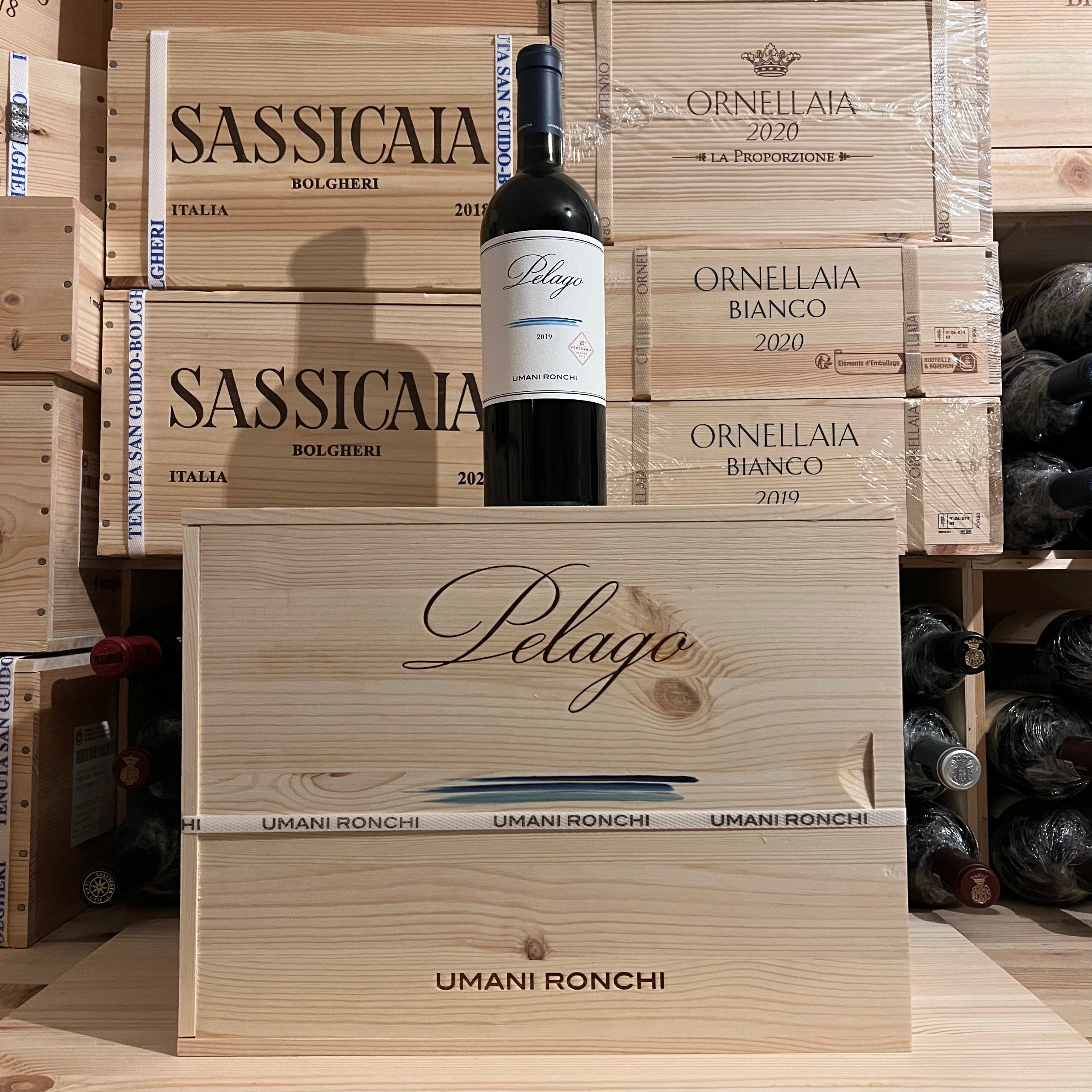 Pelago 2019 Umani Ronchi - Cassa Legno 6 Bottiglie