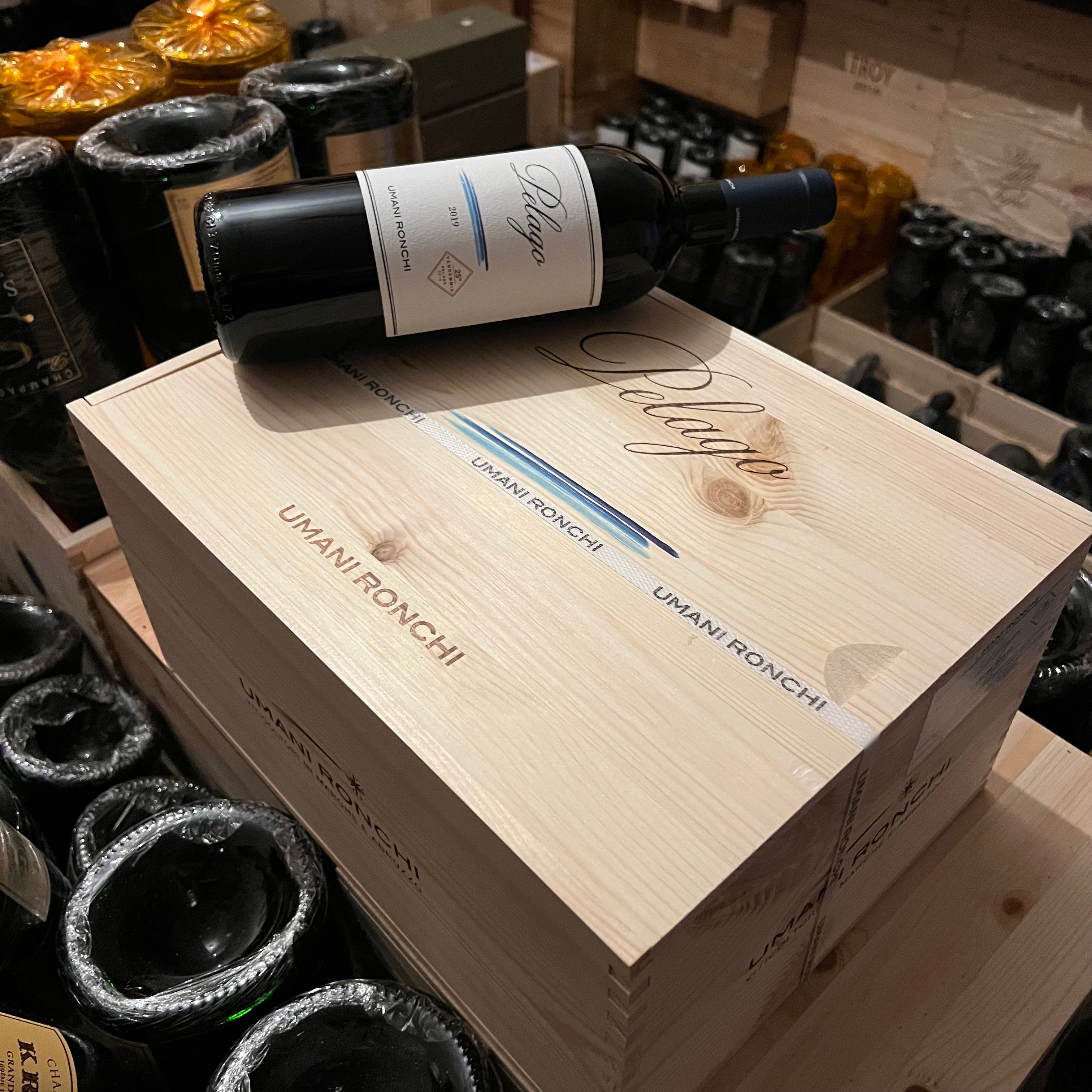 Pelago 2019 Umani Ronchi - Cassa Legno 6 Bottiglie