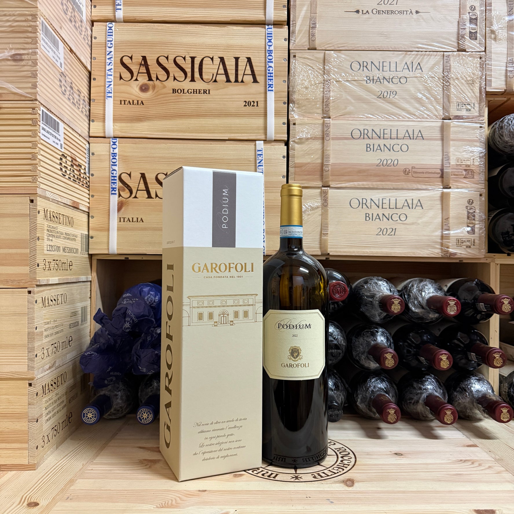 Podium 2022 Magnum Garofoli Verdicchio dei Castelli di Jesi DOC Classico Superiore - Astucciato