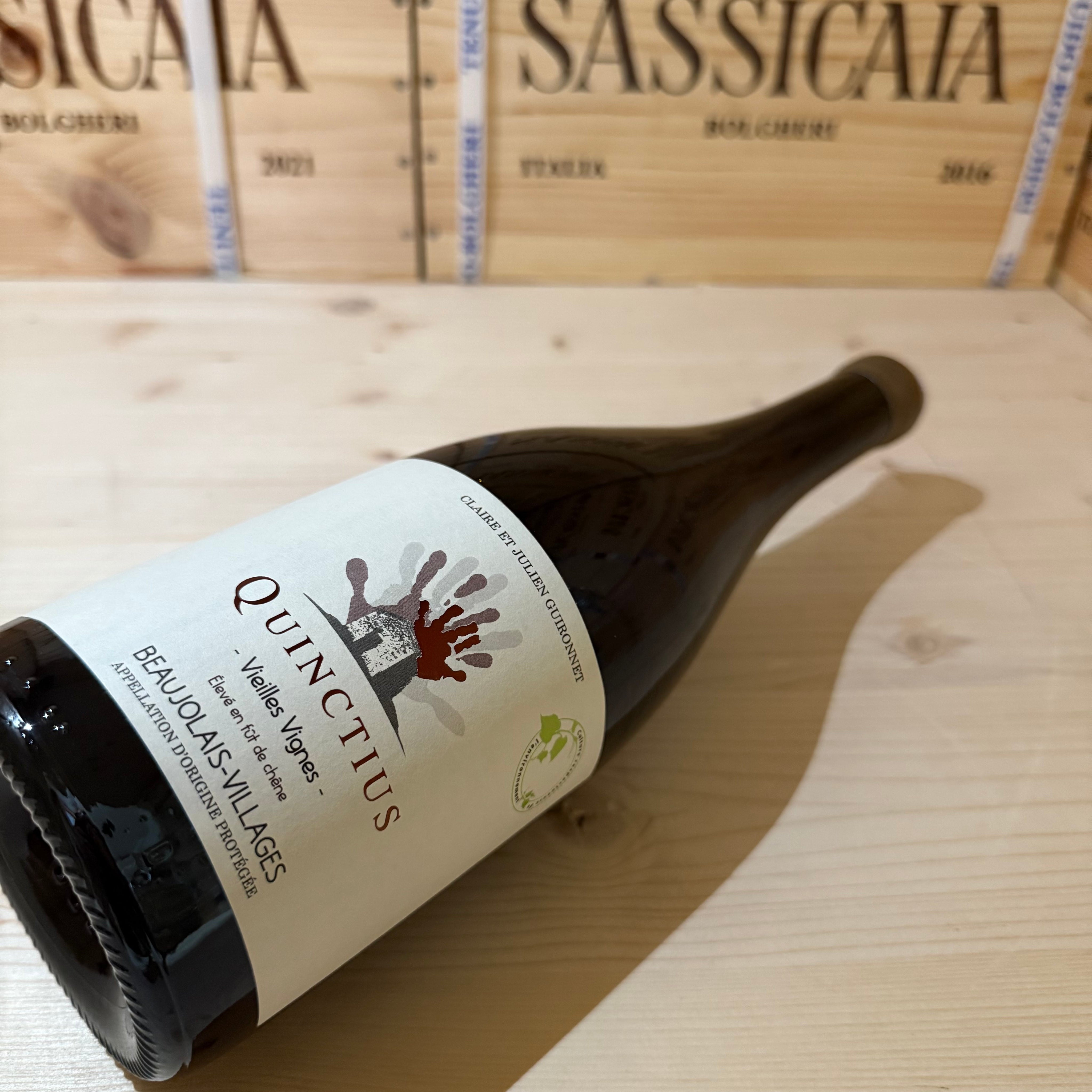 Quinctius Beaujolais 2021 Vieilles Vignes Guironnet