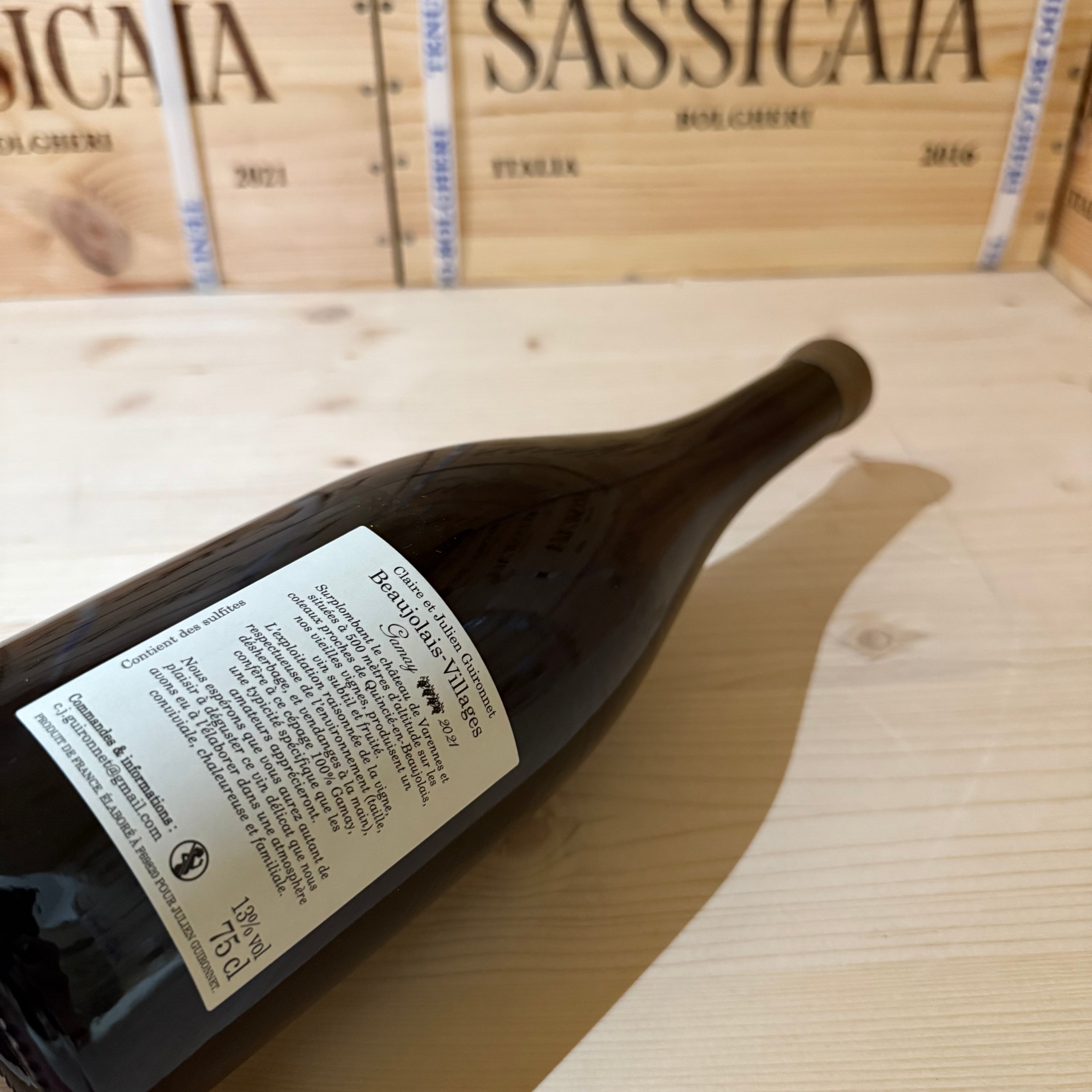 Quinctius Beaujolais 2021 Vieilles Vignes Guironnet