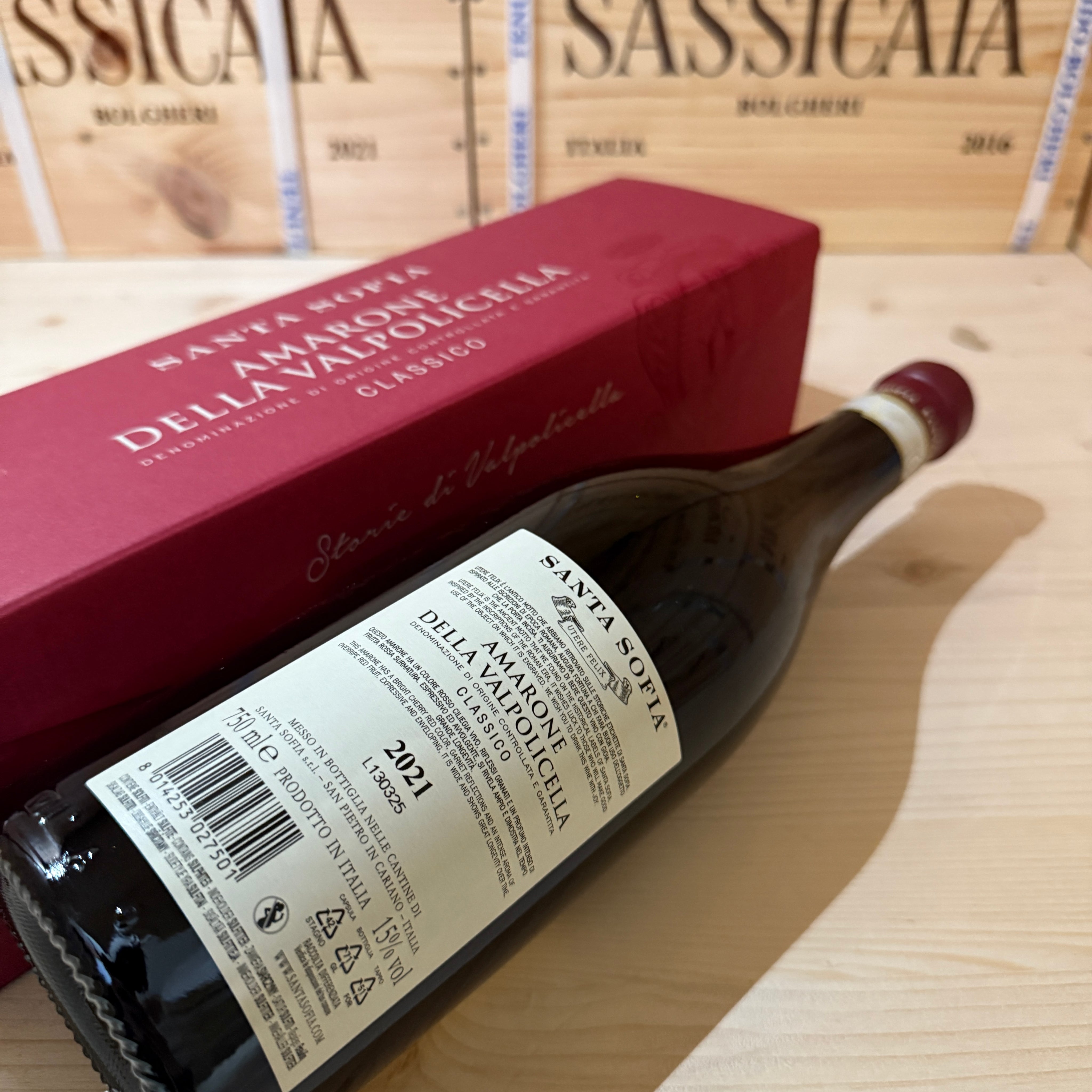 Santa Sofia Amarone della Valpolicella Classico DOCG 2021 Astucciato