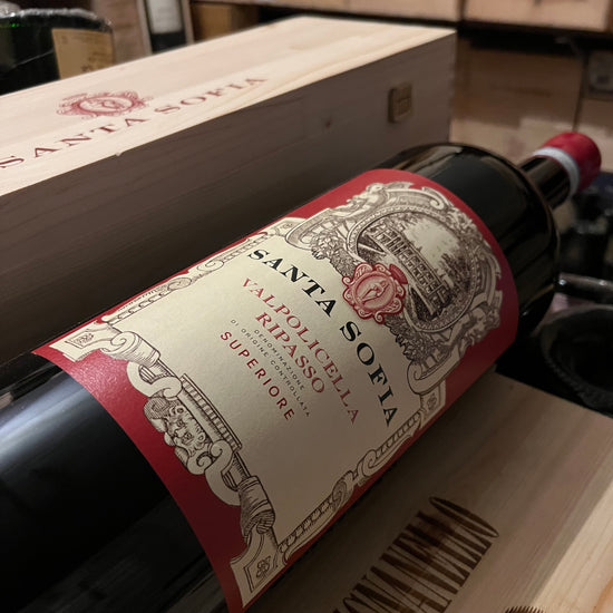 Santa Sofia Valpolicella Ripasso DOC Superiore 2019 McKenzie 5 Litri - in Cassa Legno