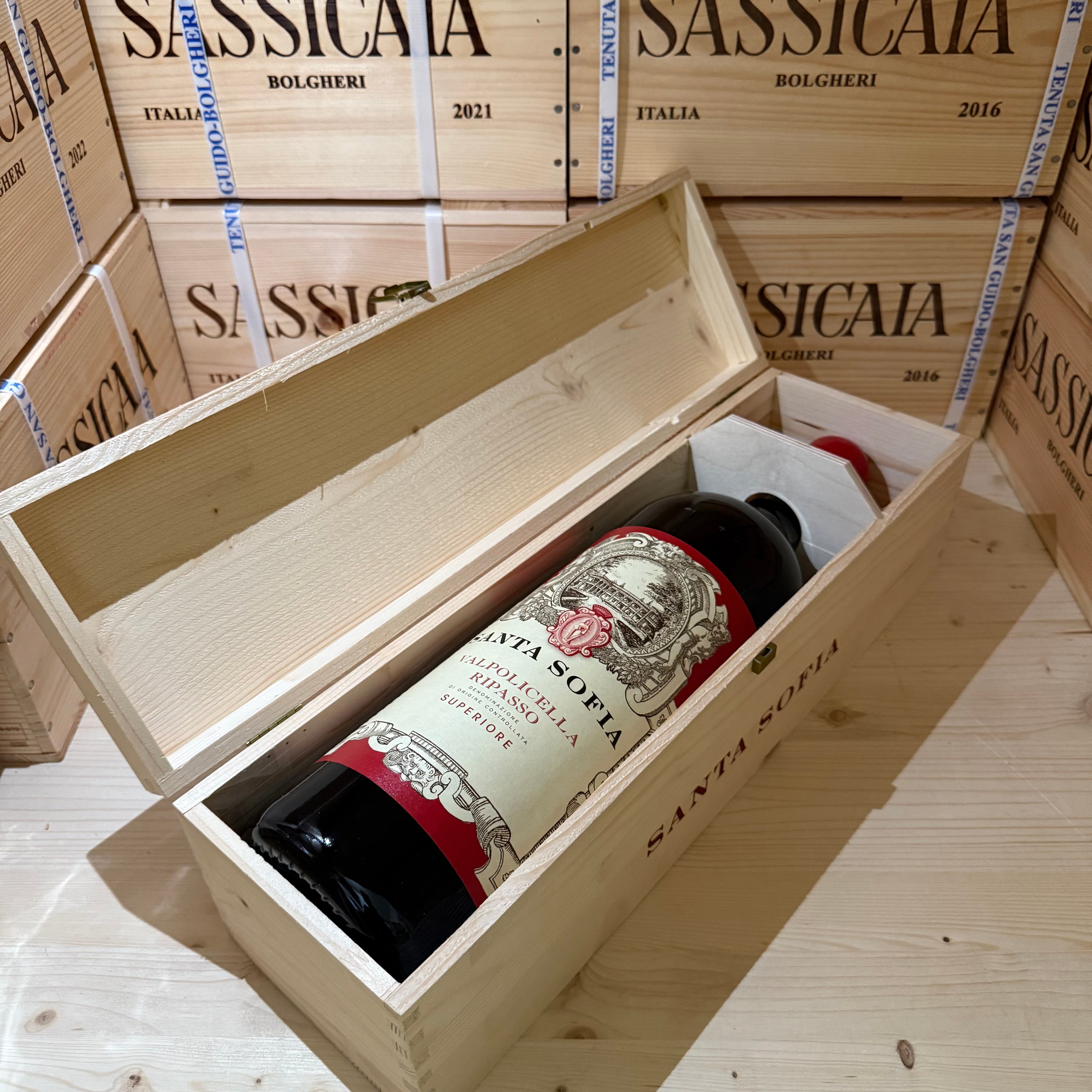 Santa Sofia Valpolicella Ripasso DOC Superiore 2022 Jeroboam - in Cassa Legno