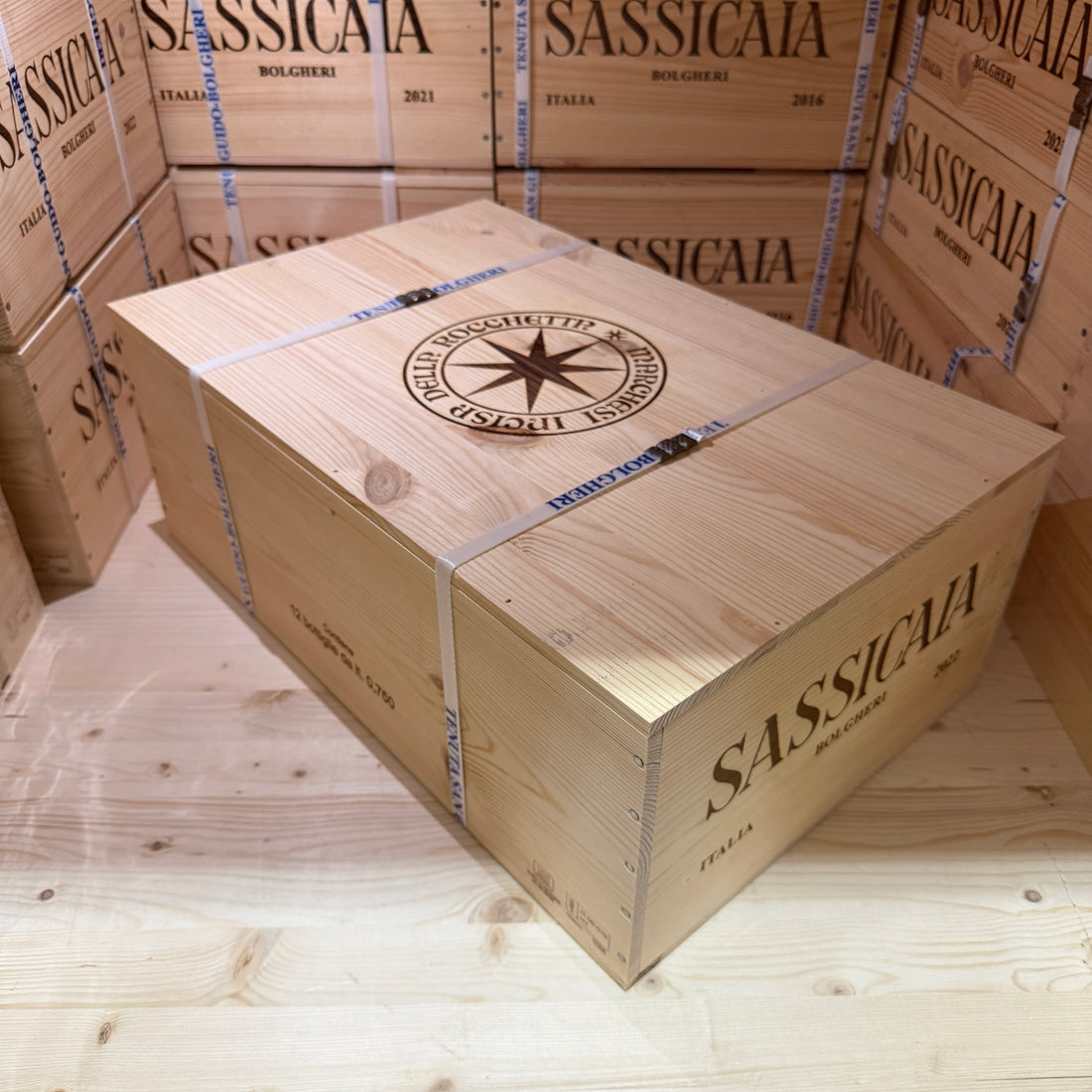 Sassicaia 2022 Tenuta San Guido - Cassa Legno 12 Bottiglie
