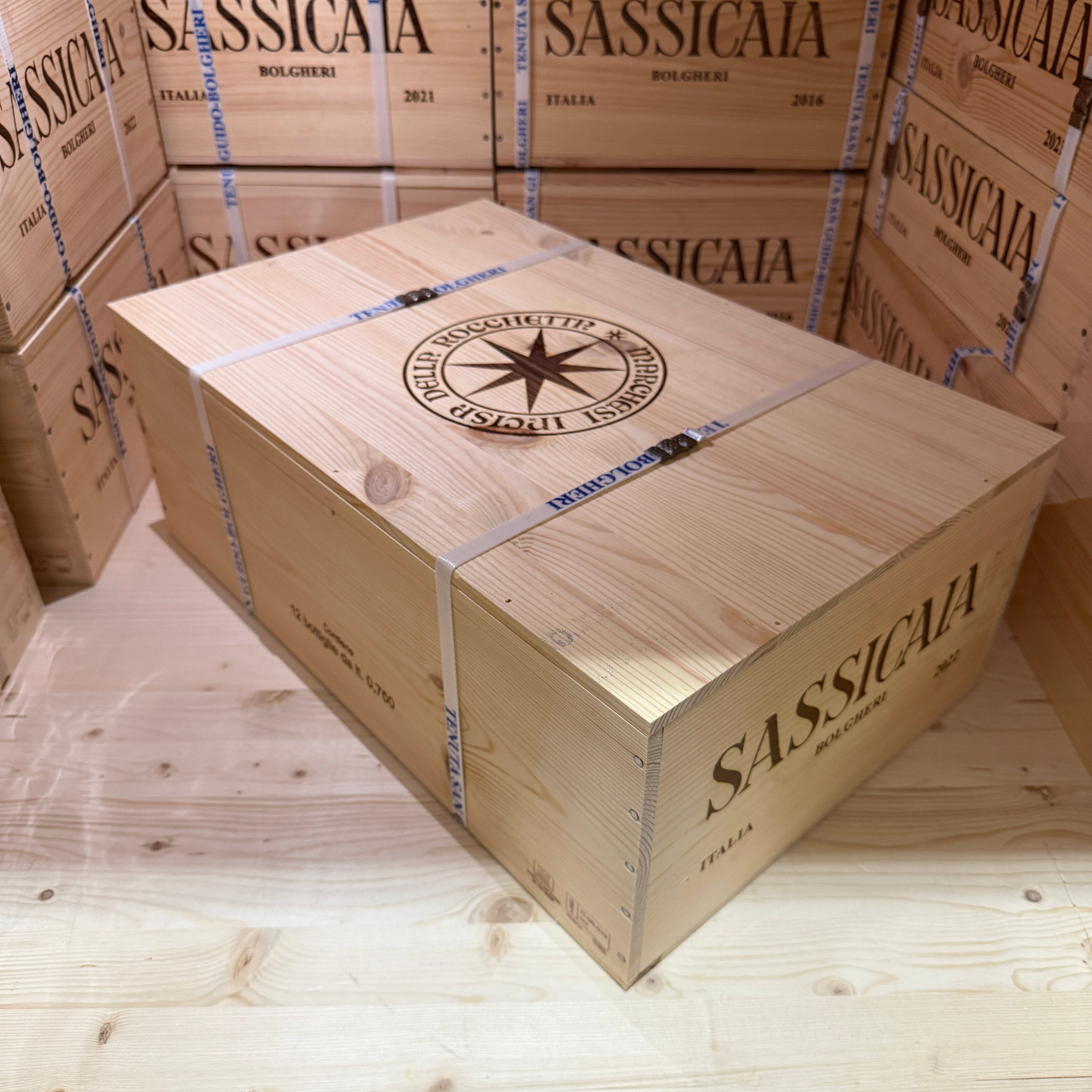 Sassicaia 2022 Tenuta San Guido - Cassa Legno 12 Bottiglie