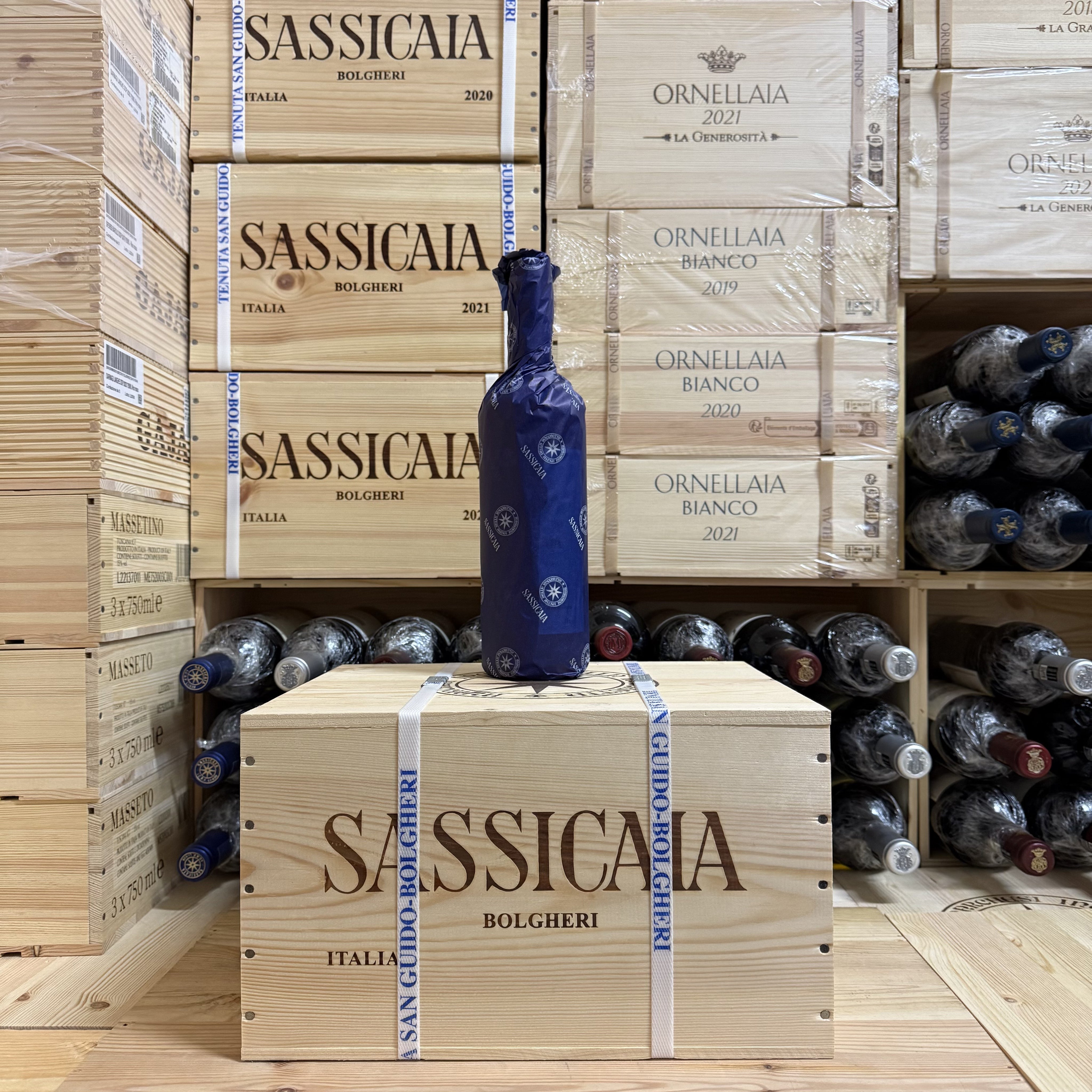Sassicaia 2022 Tenuta San Guido - Cassa Legno 6 Bottiglie