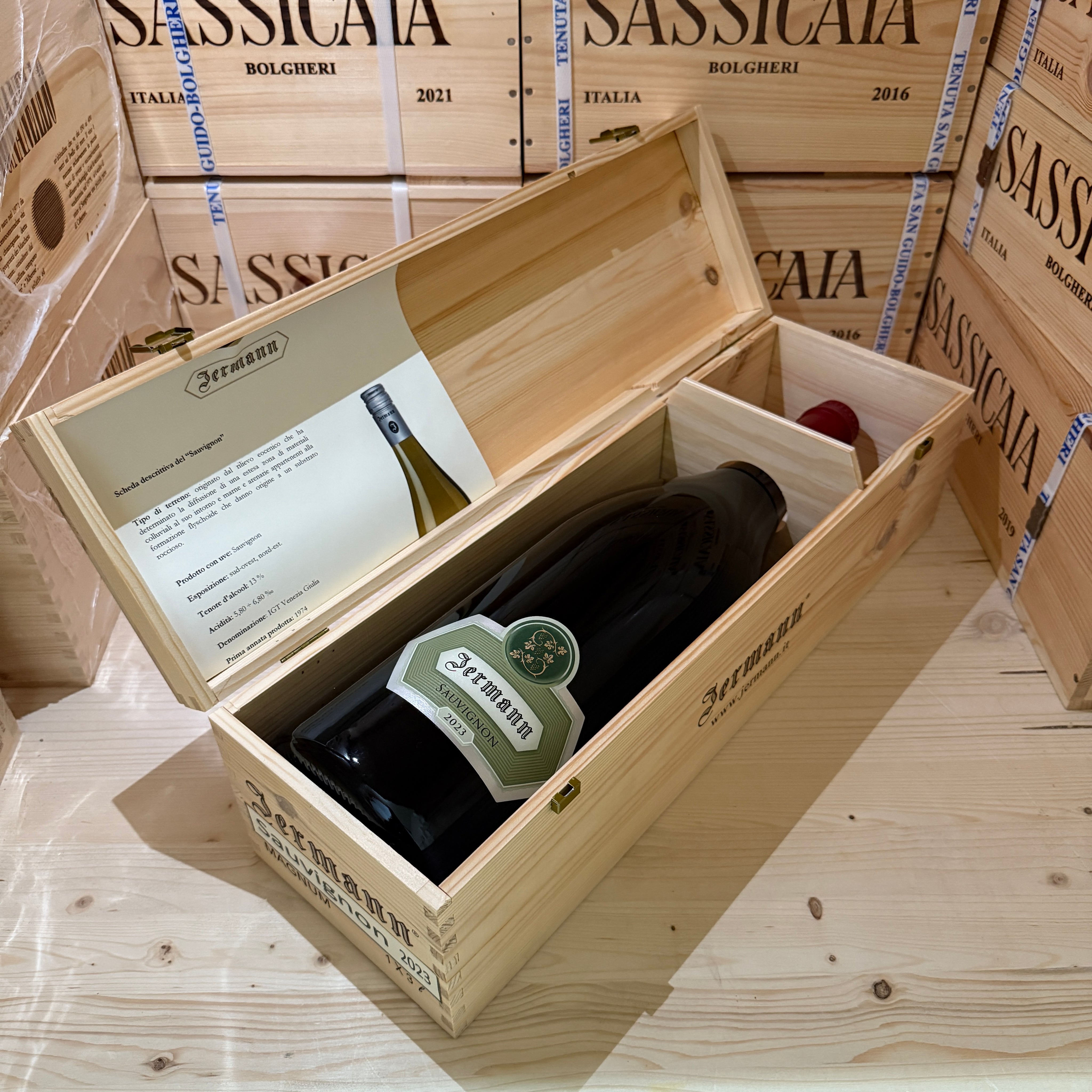 Sauvignon Jermann 2023 Jeroboam - in Cassa Legno