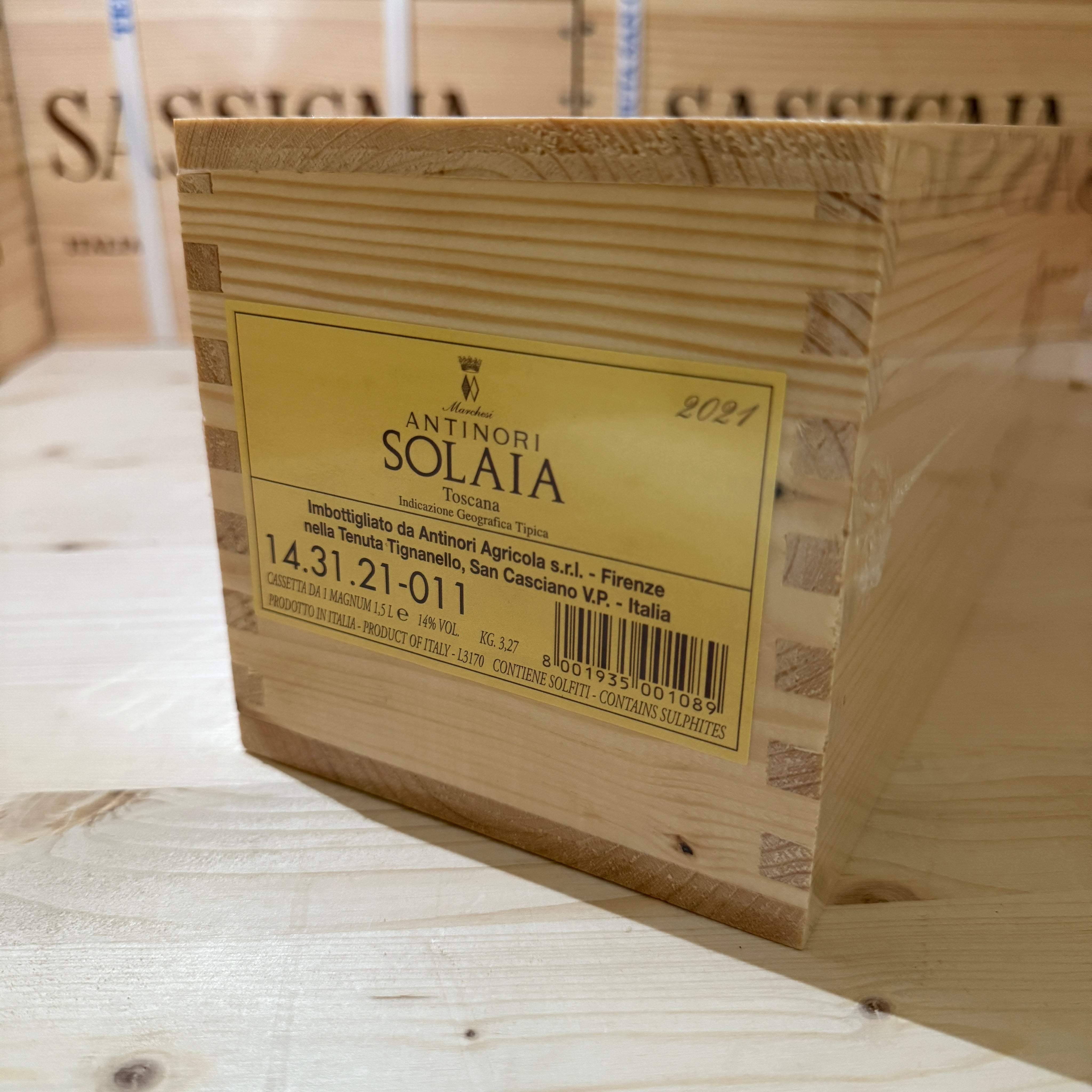 Solaia 2021 Magnum Tenuta Tignanello Marchesi Antinori