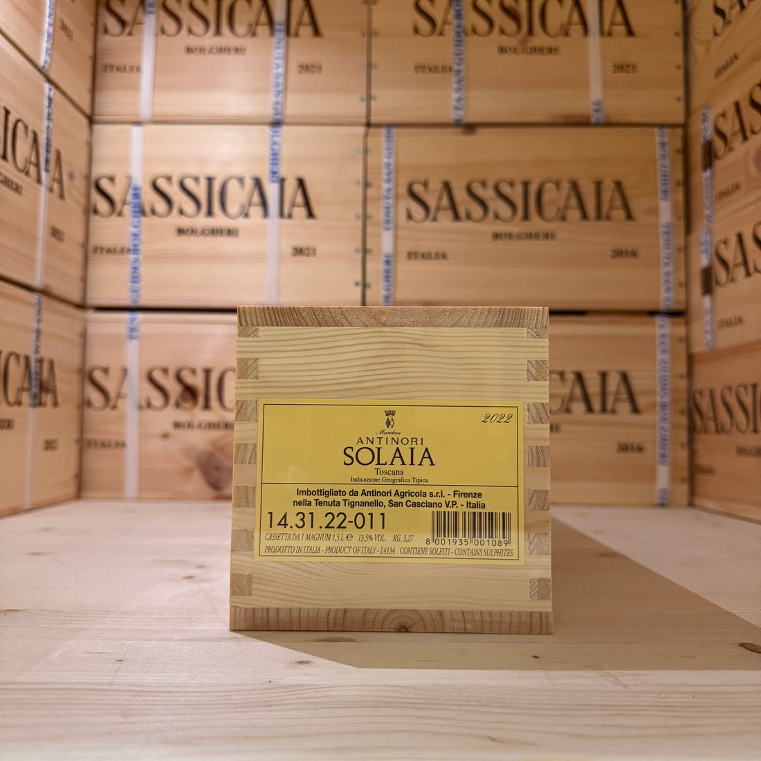 Solaia 2022 Magnum Tenuta Tignanello Marchesi Antinori - in Cassa Legno
