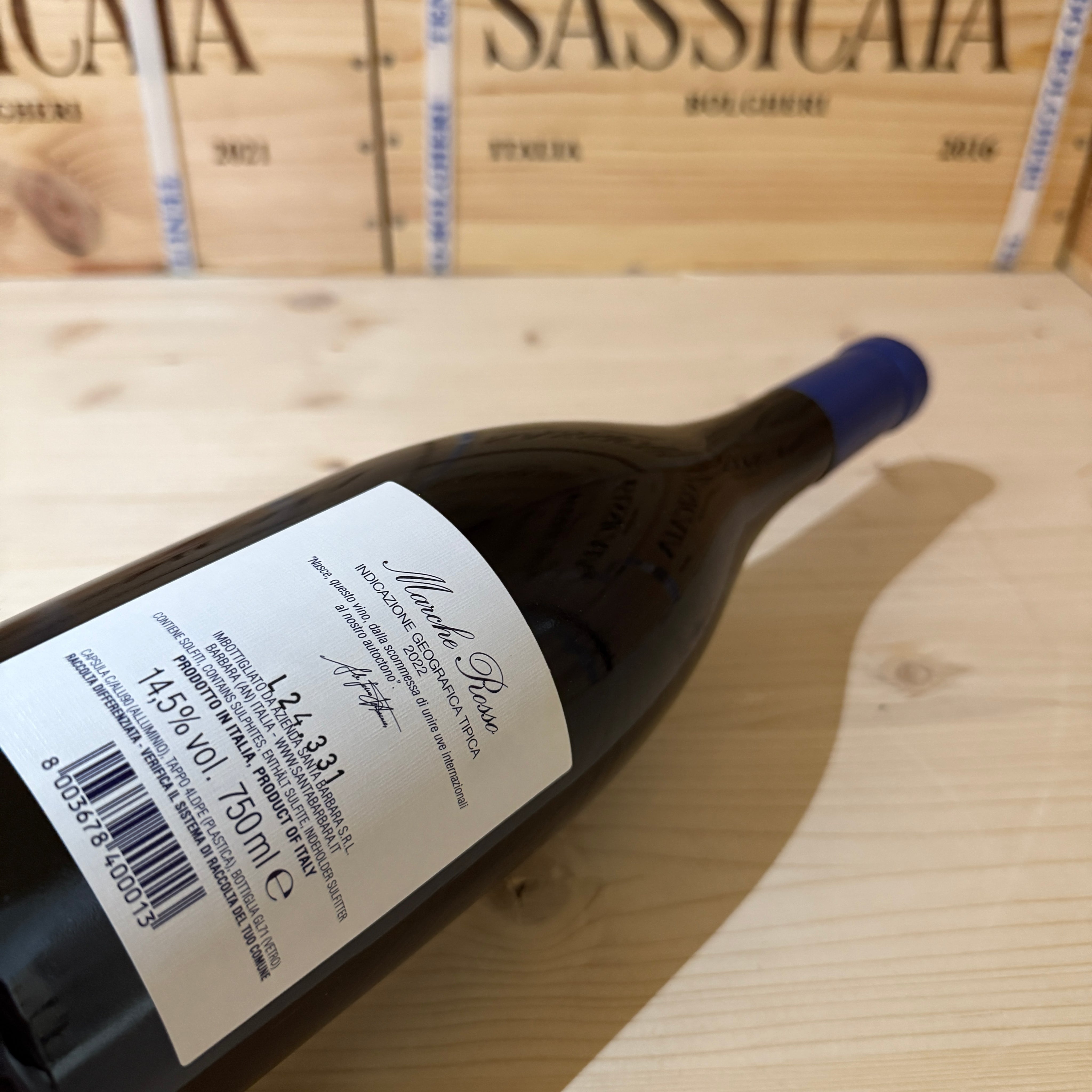 Stefano Antonucci Rosso 2022 Marche Rosso IGT Santa Barbara