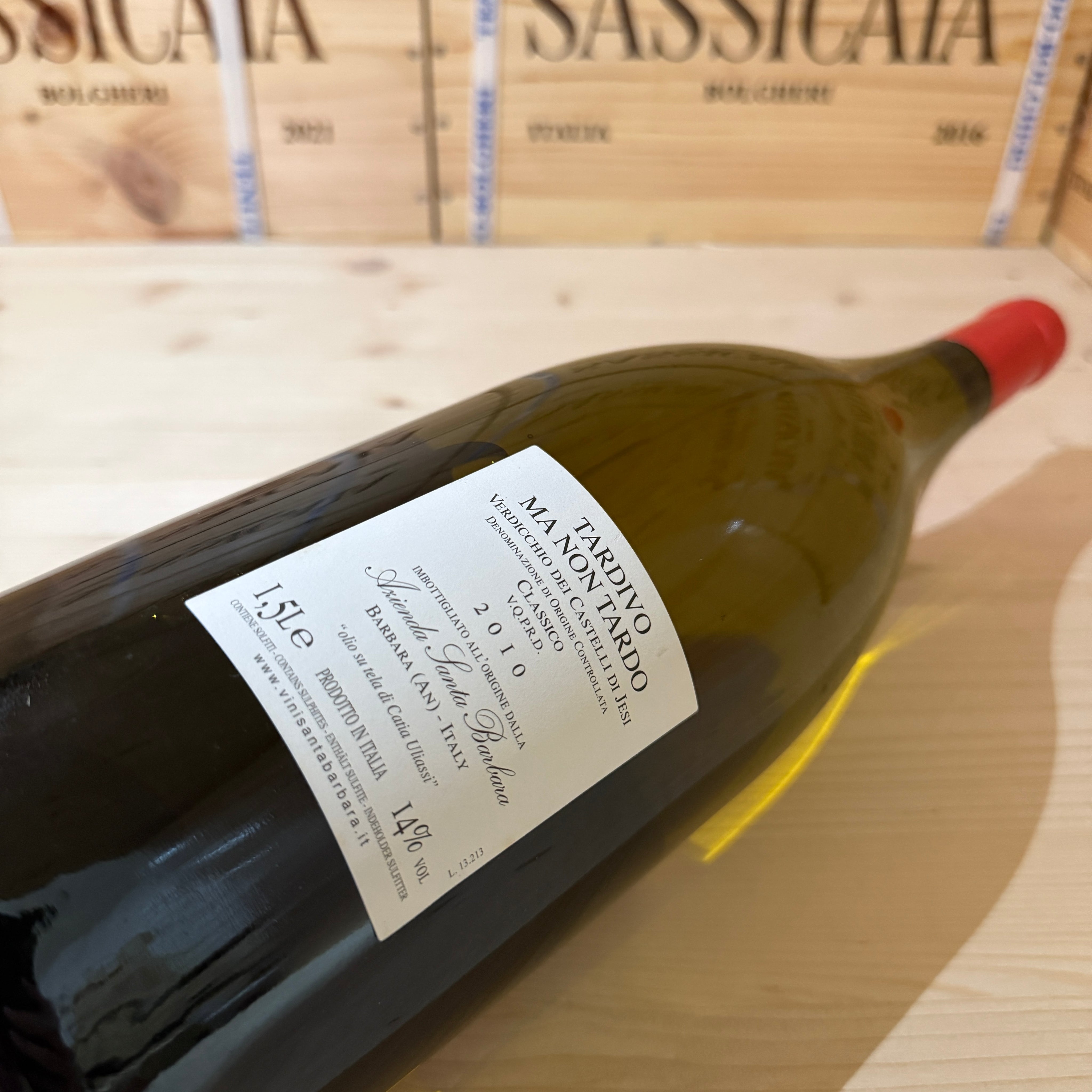 Tardivo ma non Tardo 2010 Magnum Santa Barbara Verdicchio dei Castelli di Jesi DOC Classico