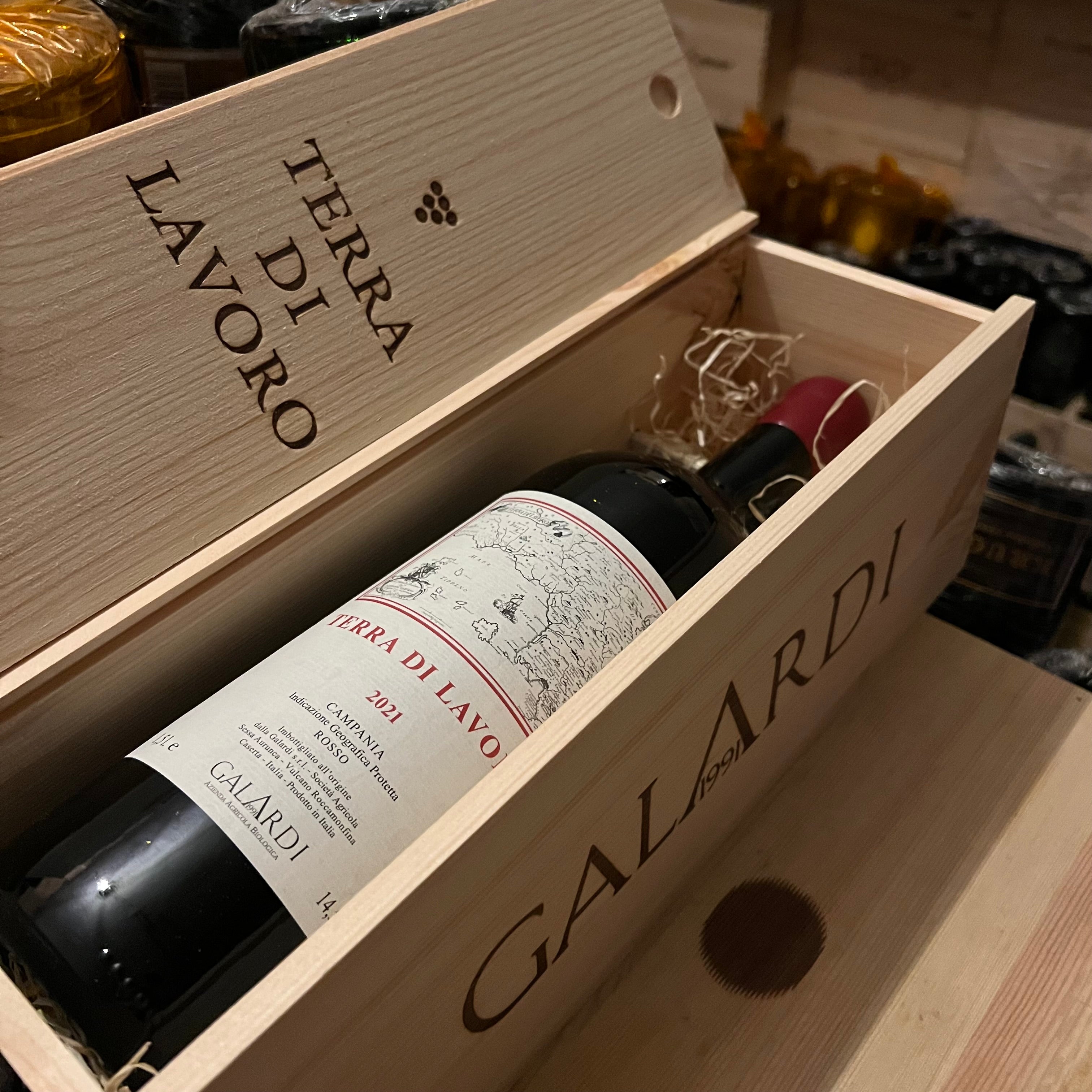 Terra di Lavoro 2021 Galardi Magnum in Cassa Legno