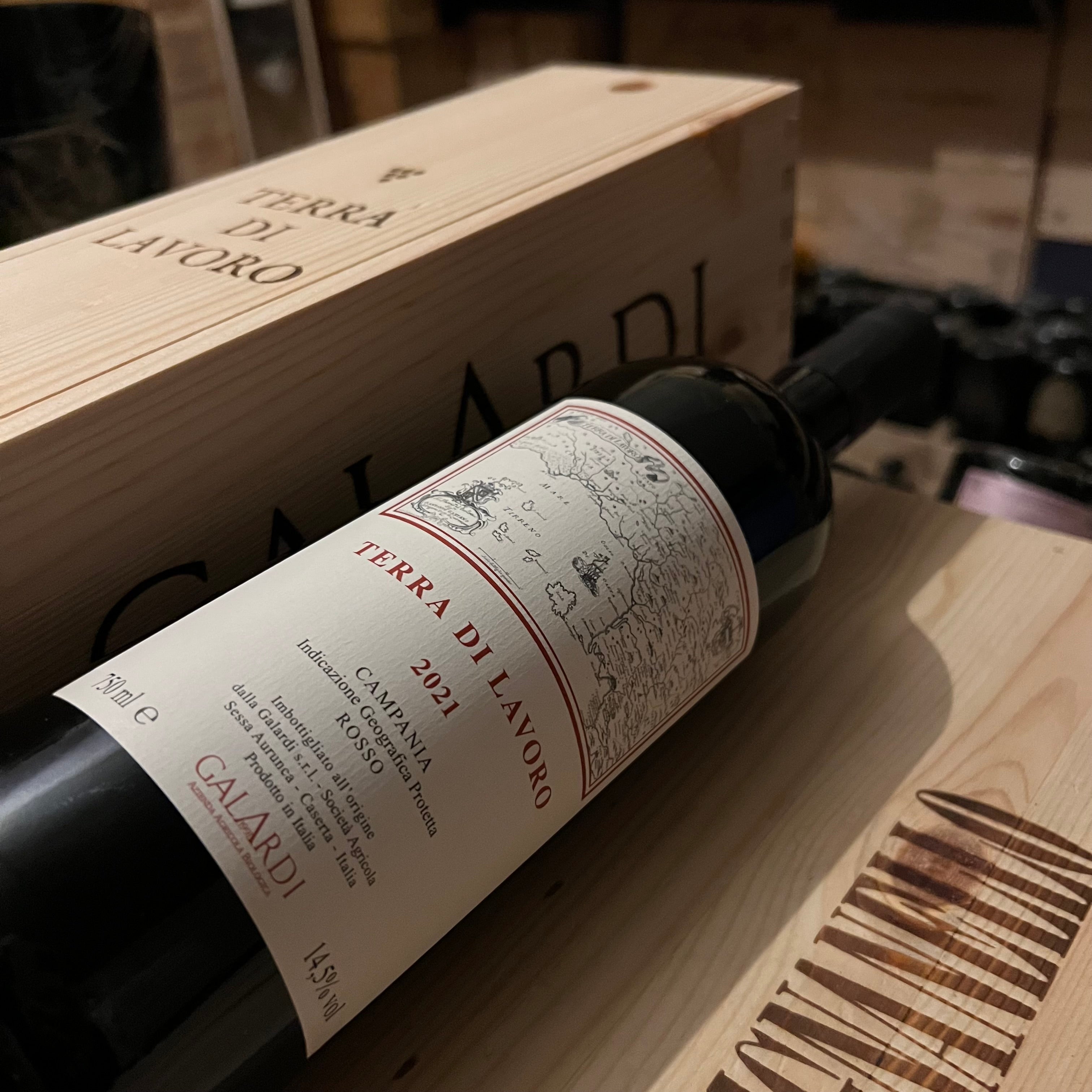 Terra di Lavoro 2021 Galardi in Cassa Legno