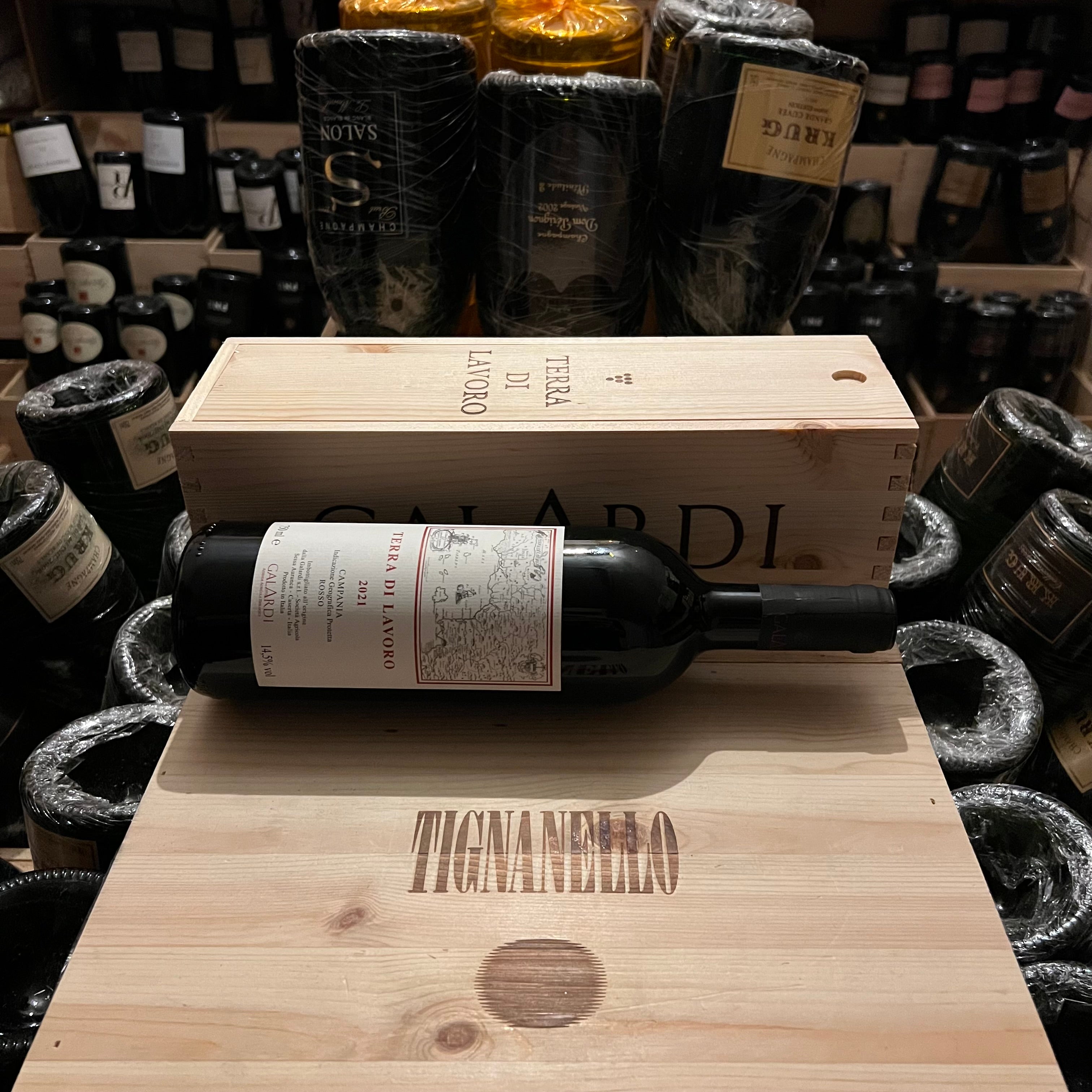 Terra di Lavoro 2021 Galardi in Cassa Legno