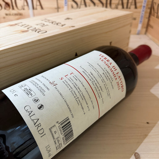 Terra di Lavoro 2022 Galardi Magnum in Cassa Legno